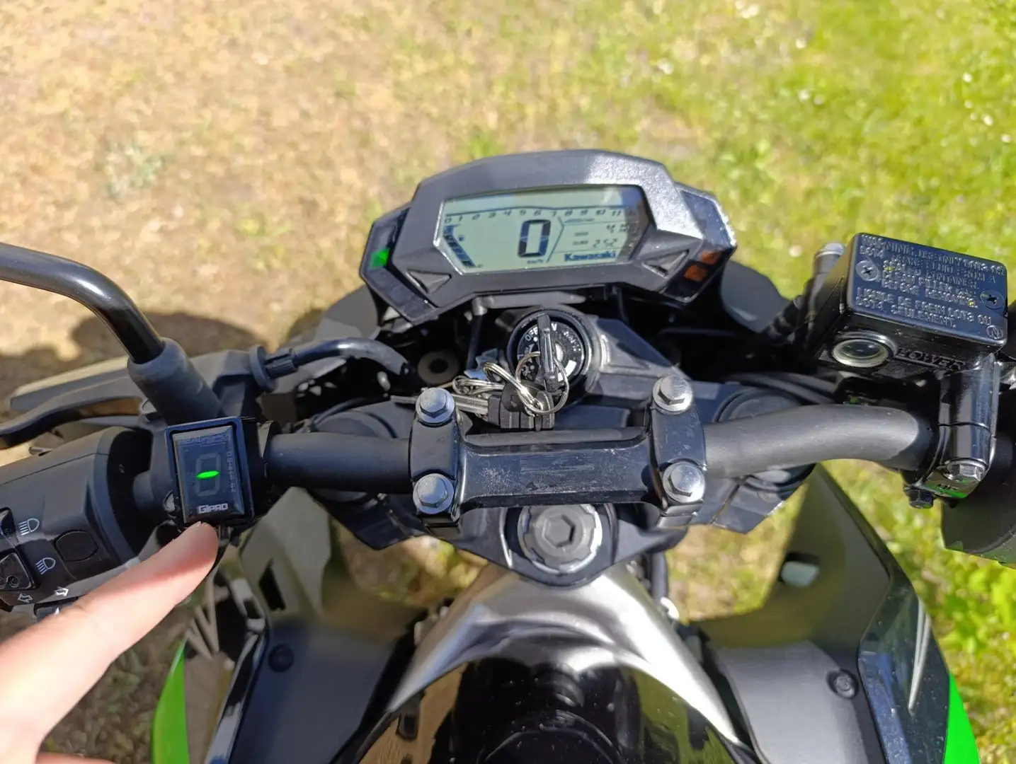 Kawasaki Z 125 inkl. Ganganzeige Black - 2