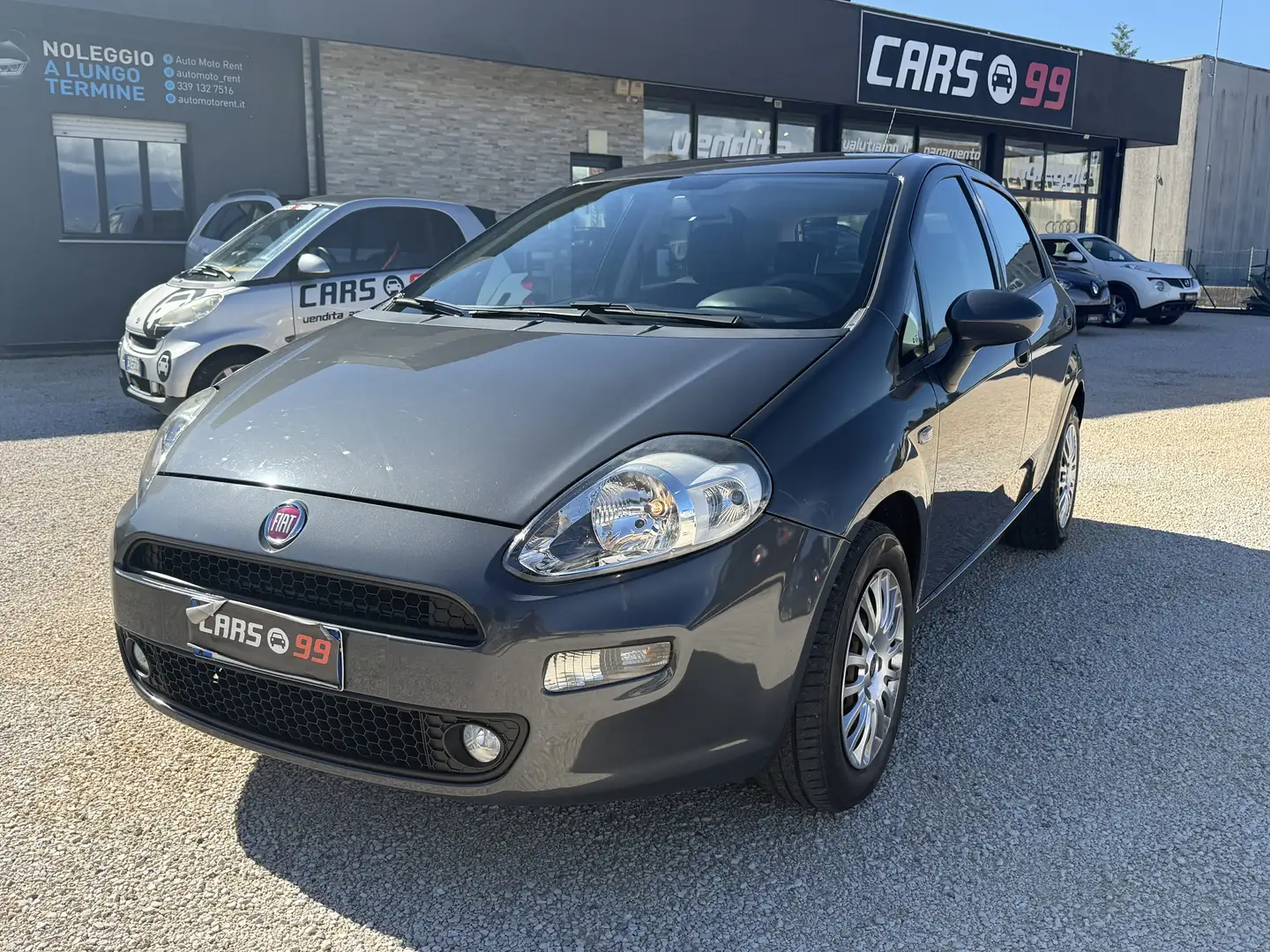 Fiat Punto Grande Punto 5p 1.2 Lounge E6 Gris - 1