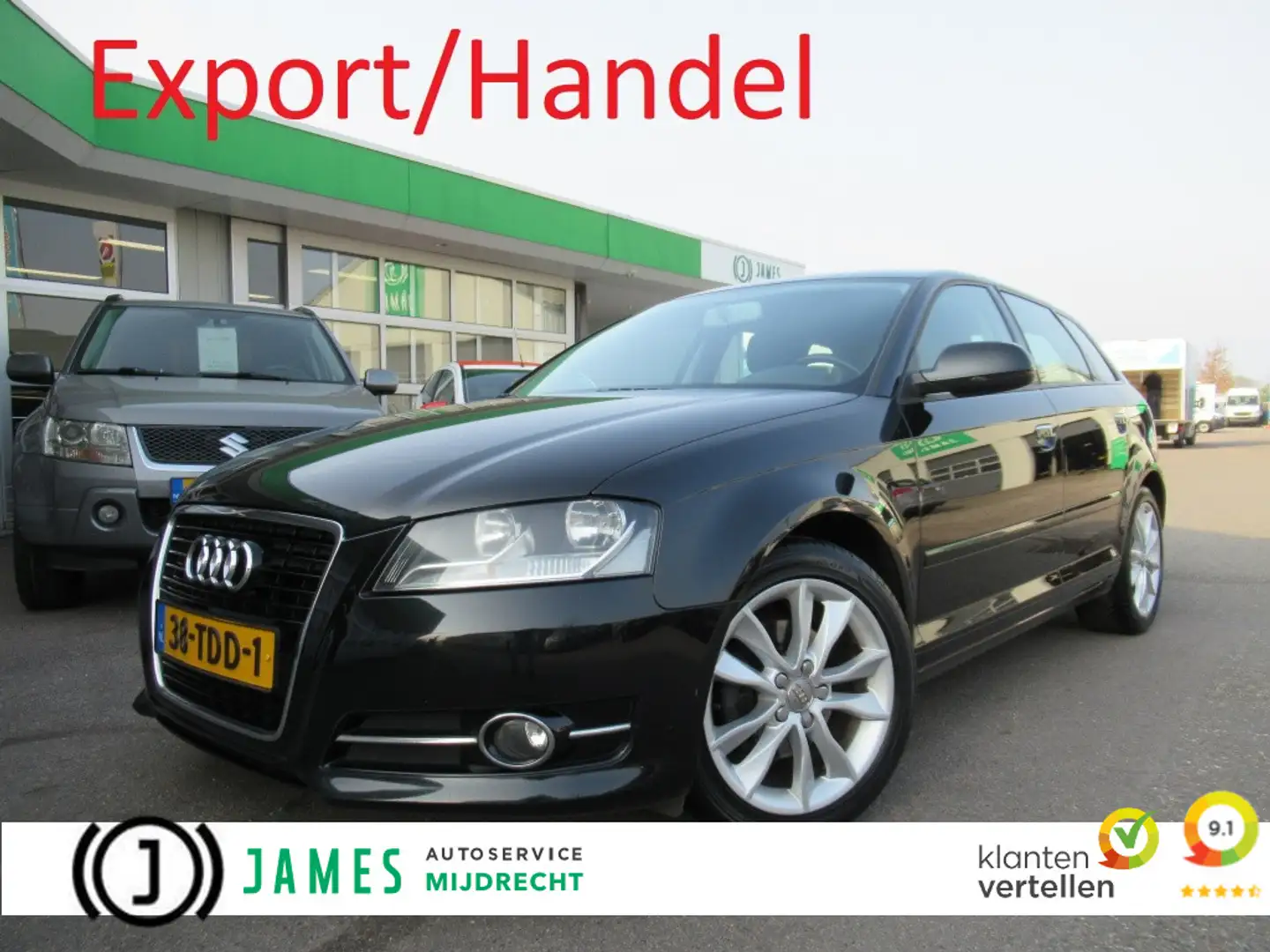 Audi A3 Sportback 1.4 TFSI 5-deurs Export/handel-Lees eers Zwart - 1