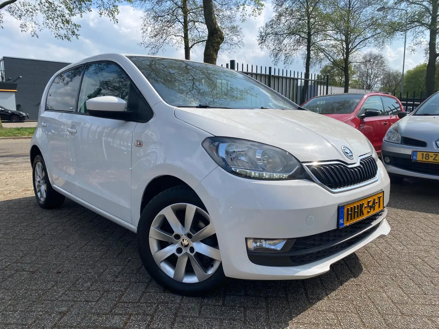 Skoda Citigo 1.0 Greentech Active Airco Pdc Stoelverw Tel Blanc - 2