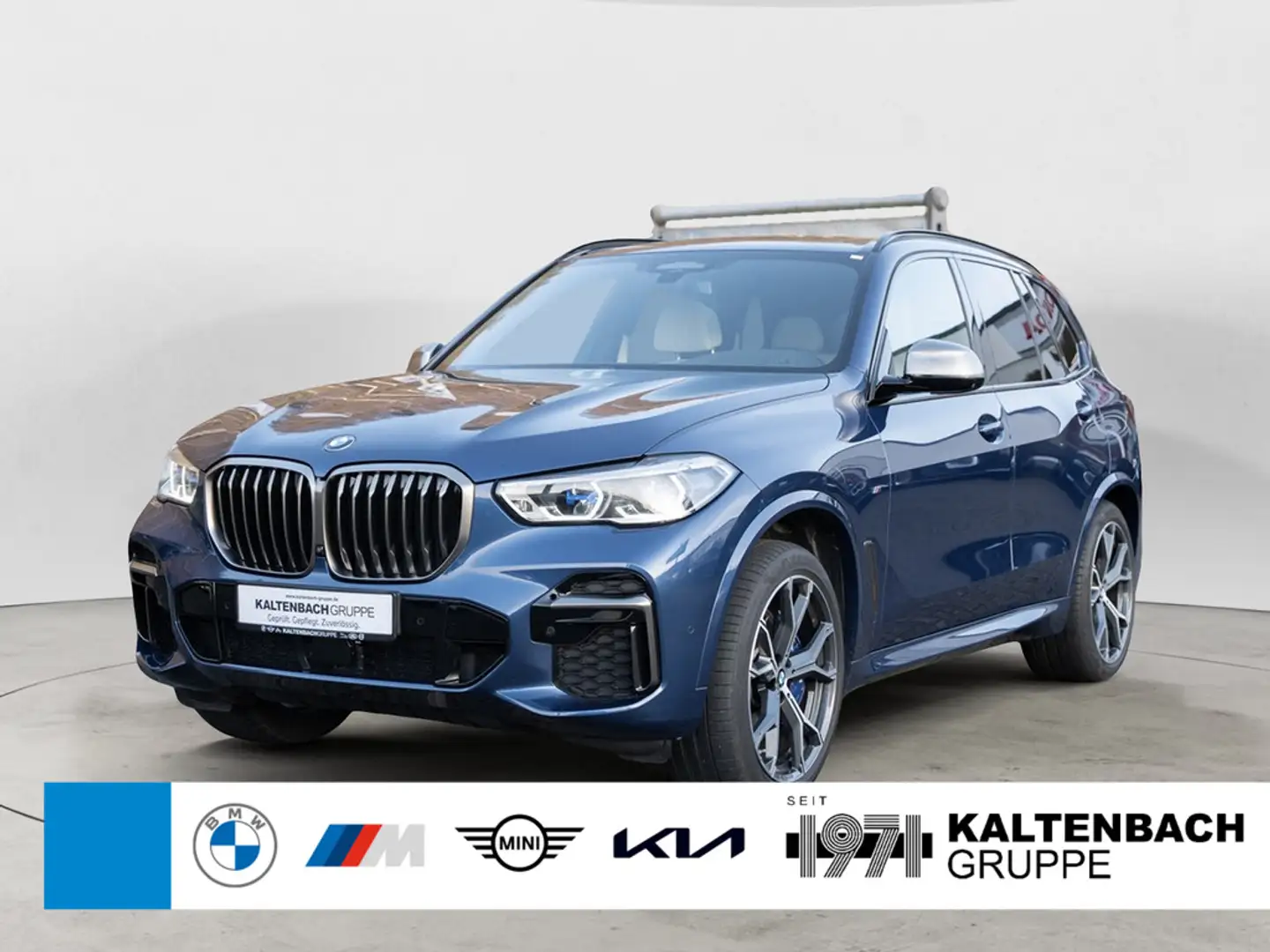 BMW X5 M 50i PANO AHK HUD 360° LASER LED STANDHZ Bleu - 1