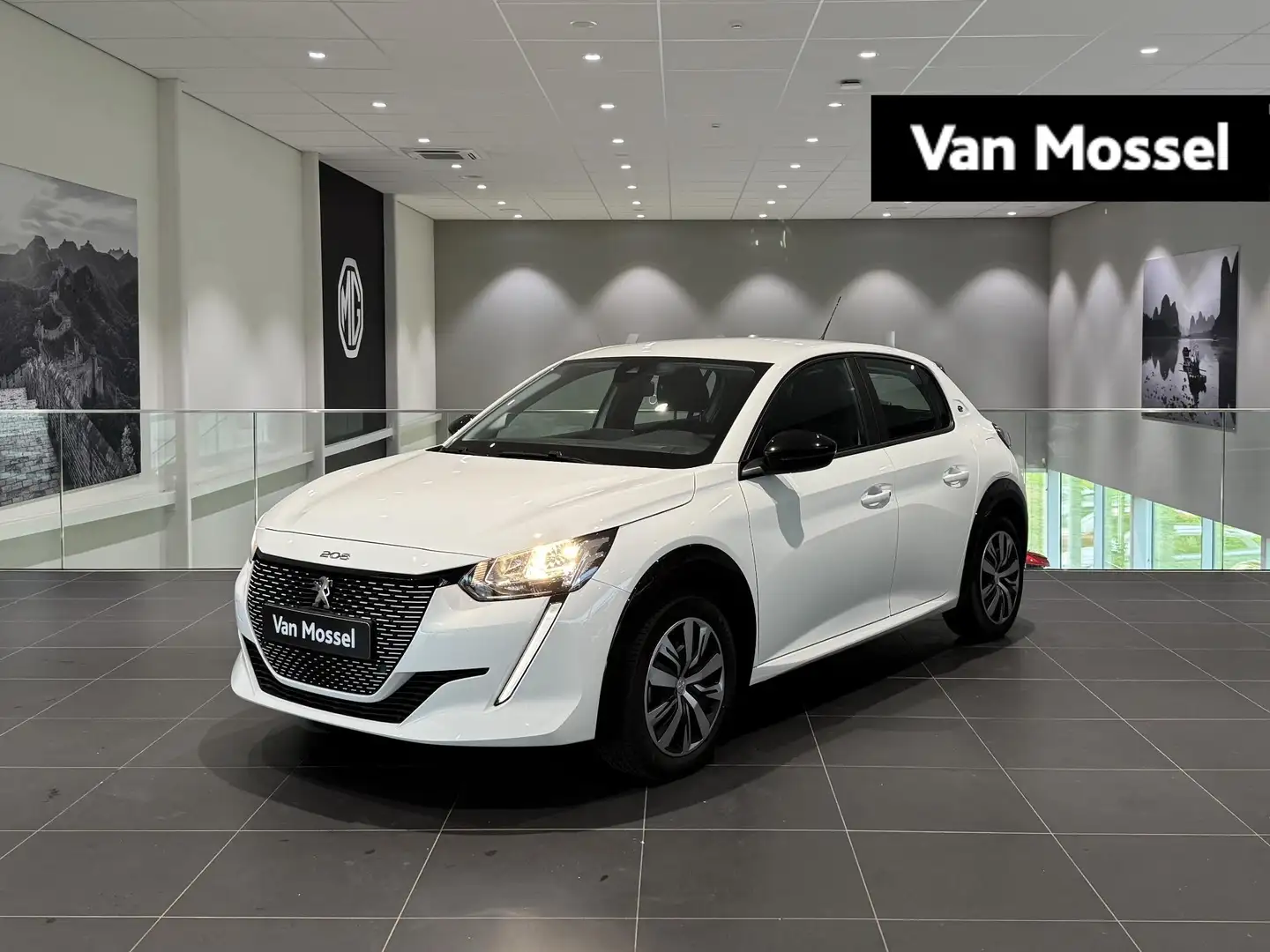 Peugeot e-208 EV Active 50 kWh | Climate control | Apple Carplay Blanc - 1