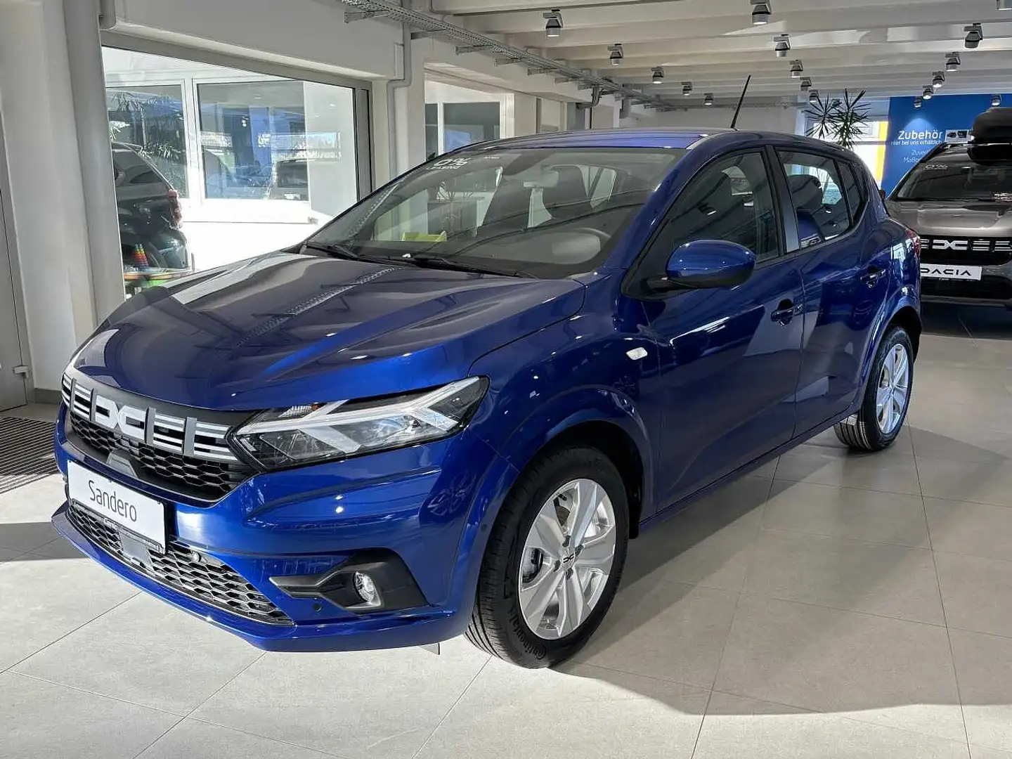 Dacia Sandero Expression TCe 100 ECo-G Aktionspreis Blauw - 1