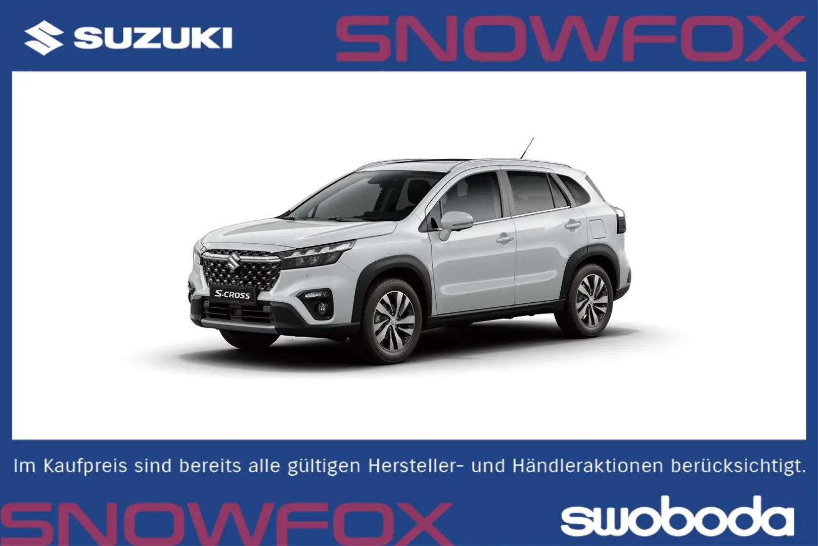 Suzuki S-Cross 1.4 GL+ HYBRID ALLGRIP L3V01 Shine Weiß - 1