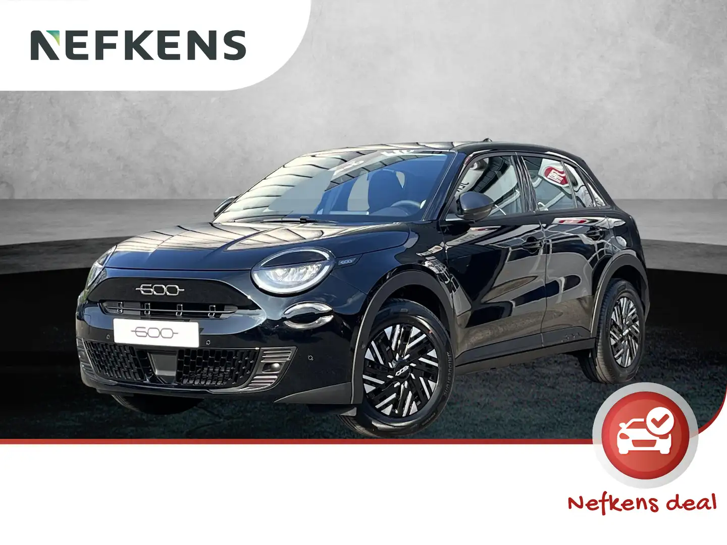 Fiat 600e 54 kWh Urban | Pack Comfort | NIEUW | DIRECT LEVER Noir - 1