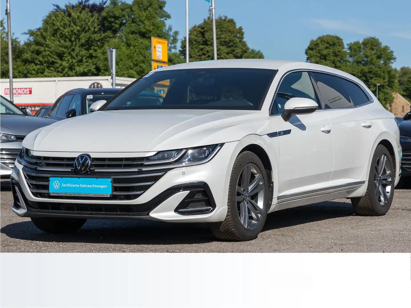 Volkswagen Arteon 2.0 TSI DSG R-LINE NAVI AH Weiß - 2