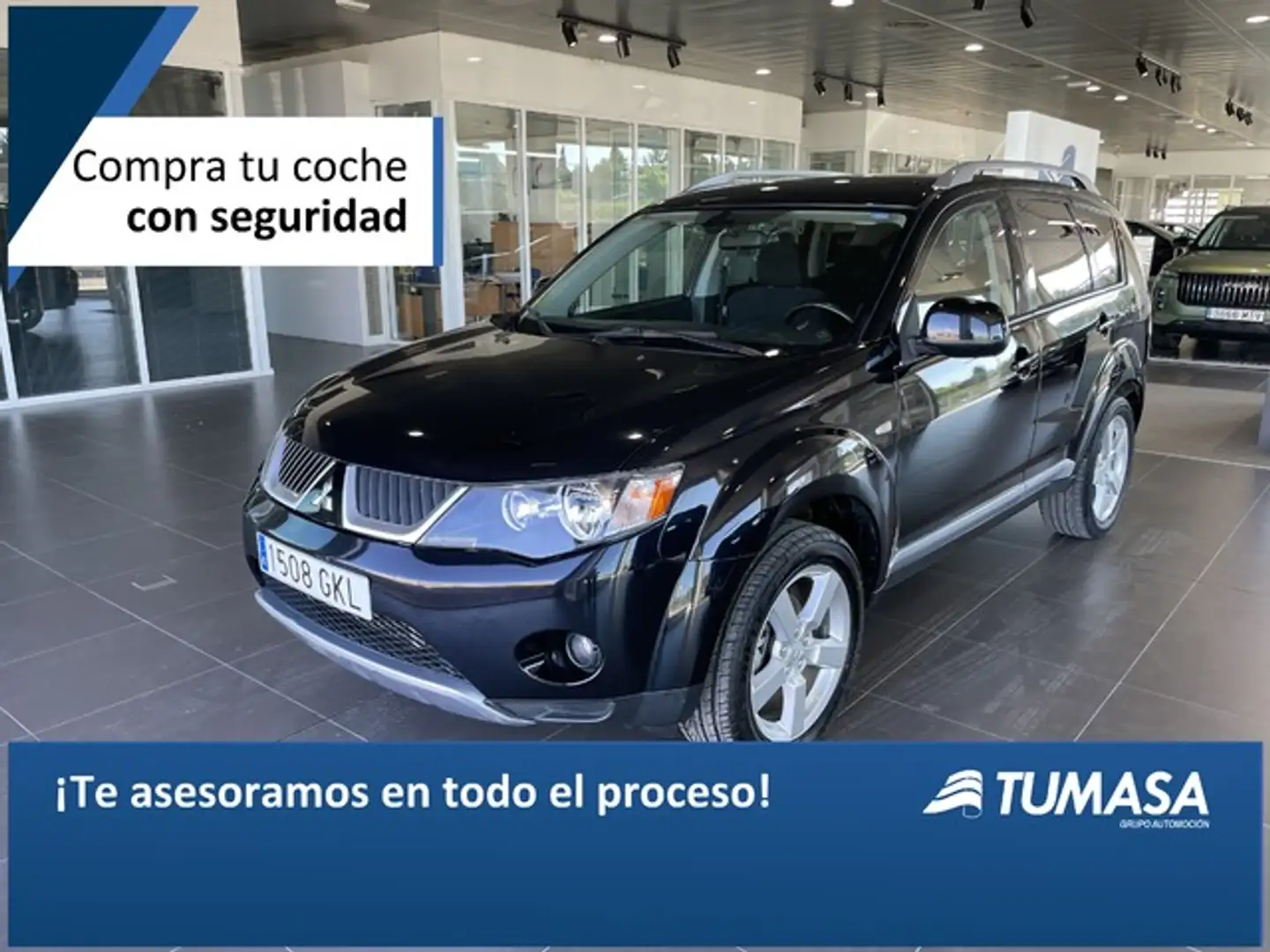 Mitsubishi Outlander 2.0DI-D Invite Zwart - 1