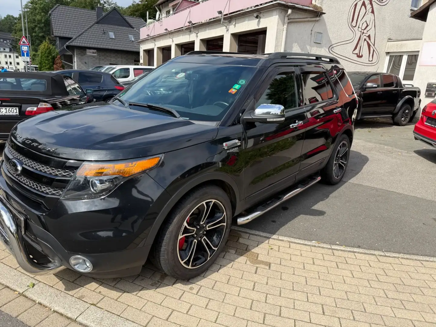 Ford Explorer Leder,7 Sitze,R.K,AHK,SHZ,PDC Noir - 1