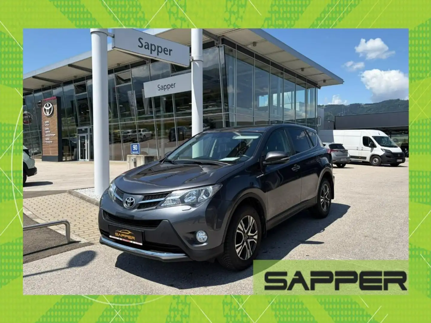 Toyota RAV 4 2,0 4WD D-4D Elegance Grau - 1