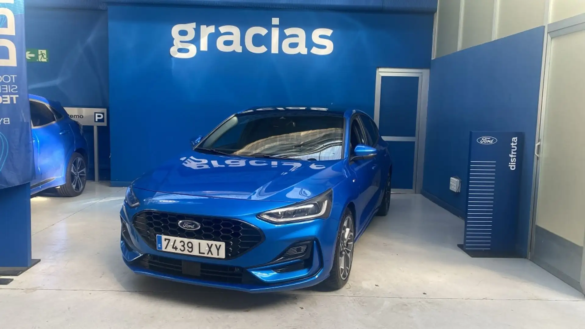 Ford Focus 1.0 Ecoboost MHEV ST-Line 155 Aut. Azul - 1
