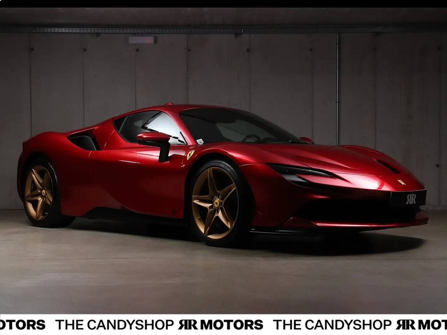 Ferrari SF90 Stradale *Sonderlack_Rosso_Magma*Lift*Ö_1.Besitz* Rot - 1