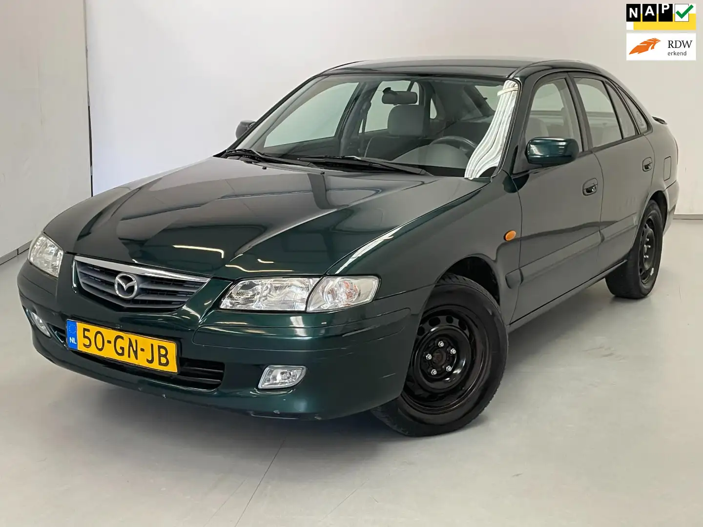 Mazda 626 2.0i Exclusive / Export / Trekhaak / Clima / Meene Grün - 1