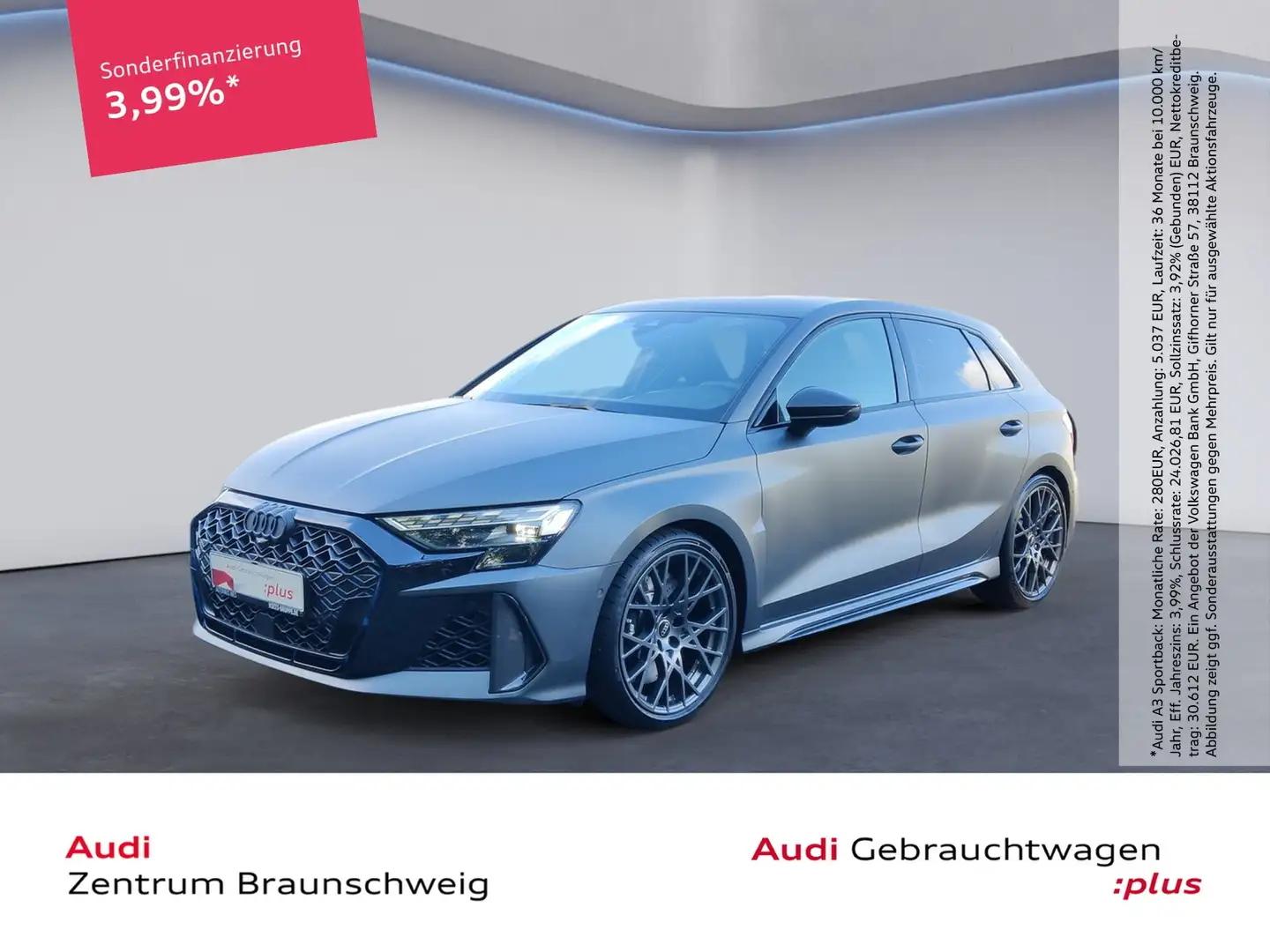 Audi RS3 RS 3 Sportback 2.5 TFSI quattro S tronic MATRIX... Grau - 1