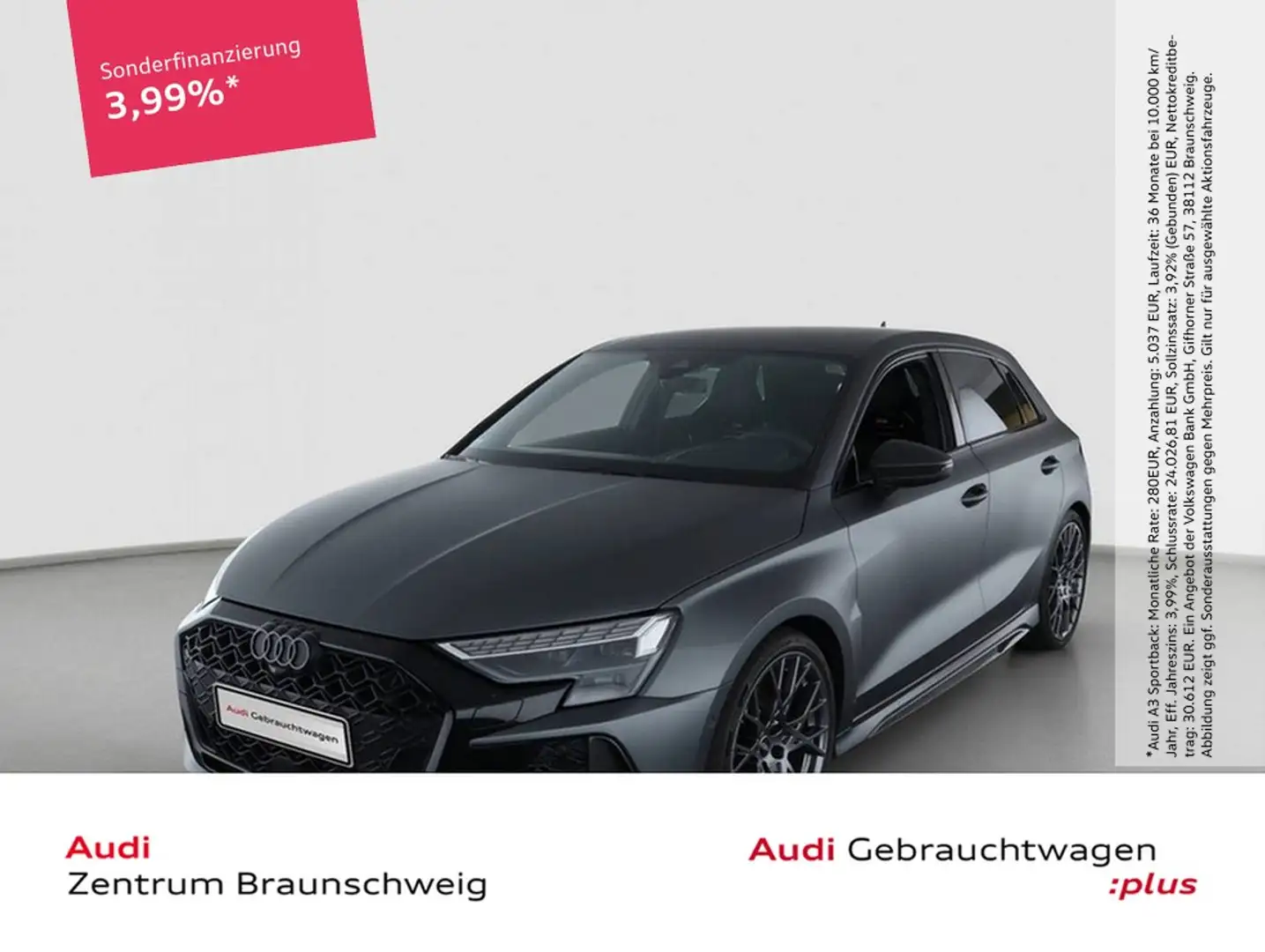 Audi RS3 RS 3 Sportback 2.5 TFSI quattro S tronic MATRIX... Grau - 1