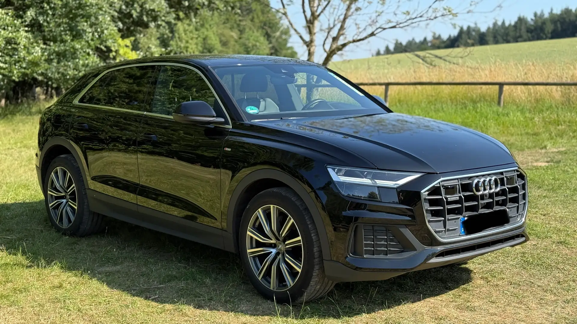 Audi Q8 Q8 50 TDI quattro tiptronic, S Line, 1. Hand Schwarz - 1