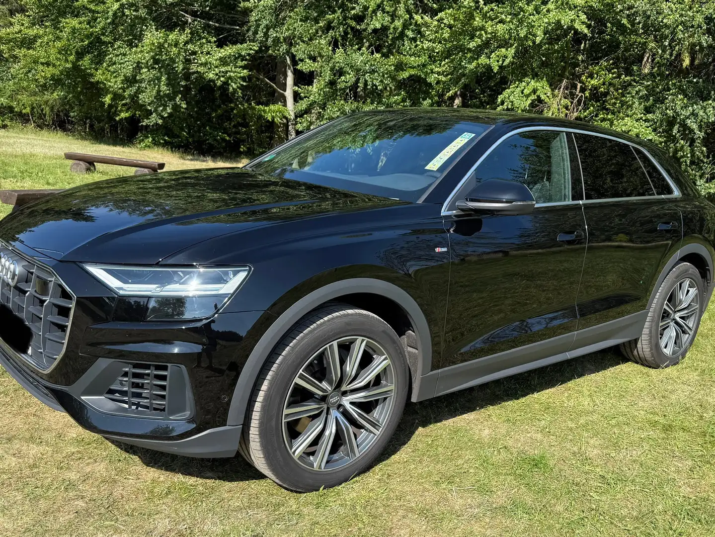 Audi Q8 Q8 50 TDI quattro tiptronic, S Line, 1. Hand Schwarz - 2
