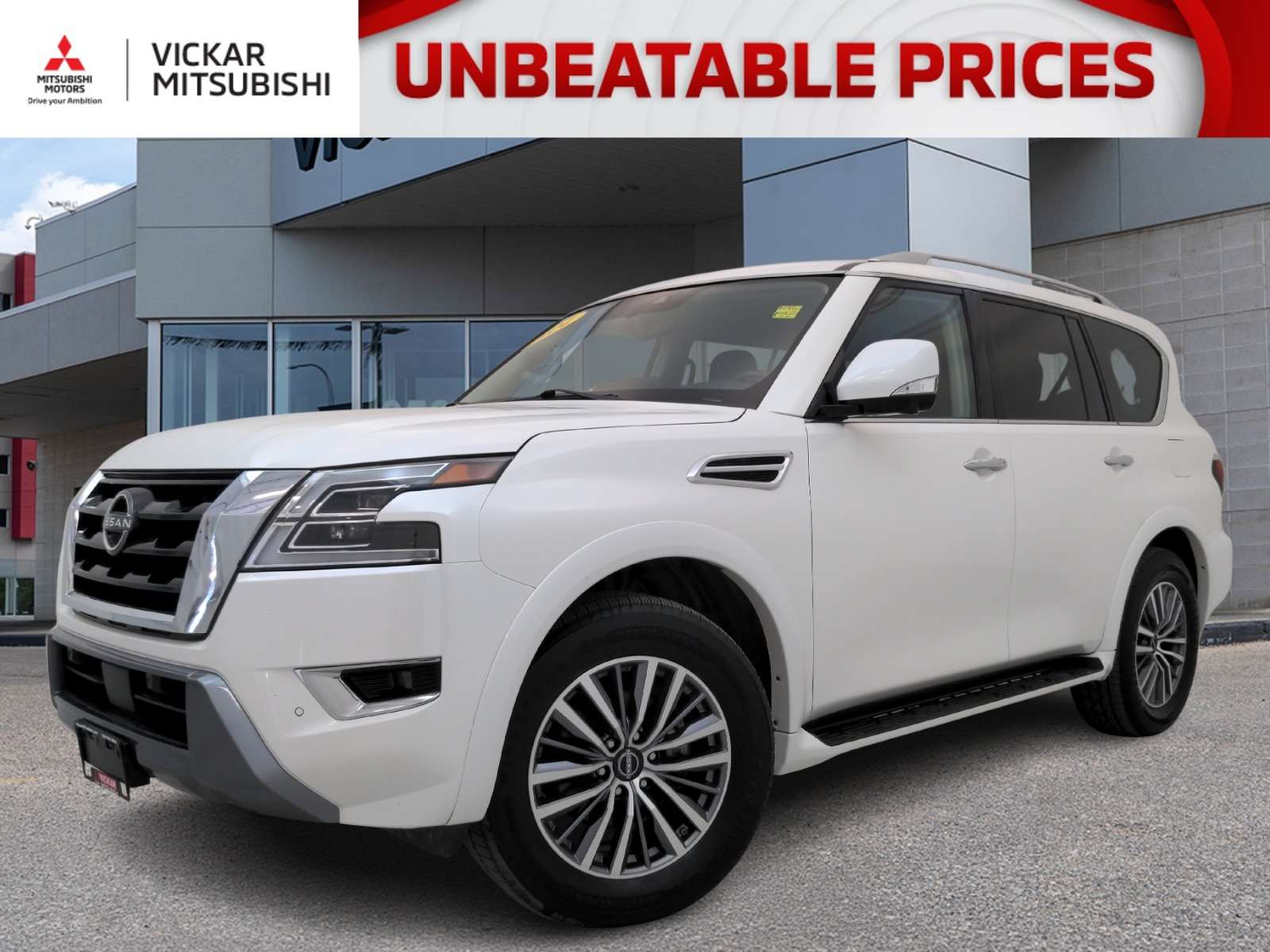 White 2024 Nissan Armada SUV / Crossover Four-Wheel Drive 7-Speed Automatic