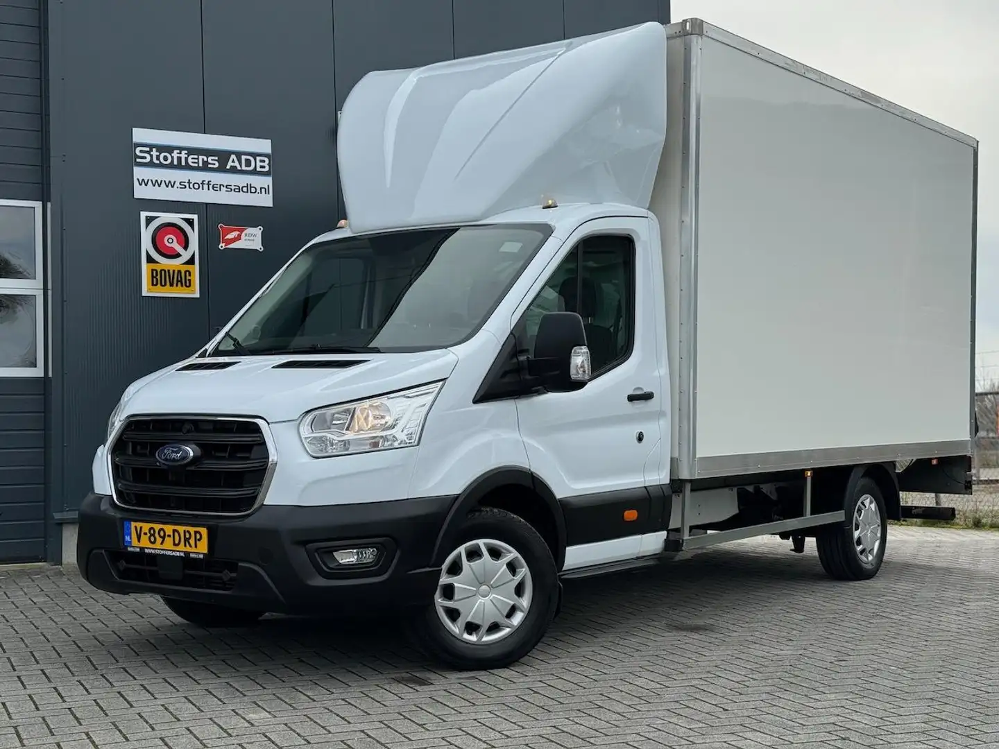 Ford Transit 350 2.0 EcoBlue 170pk Bakwagen 19,5 M3 Laadklep Pa Blanc - 1