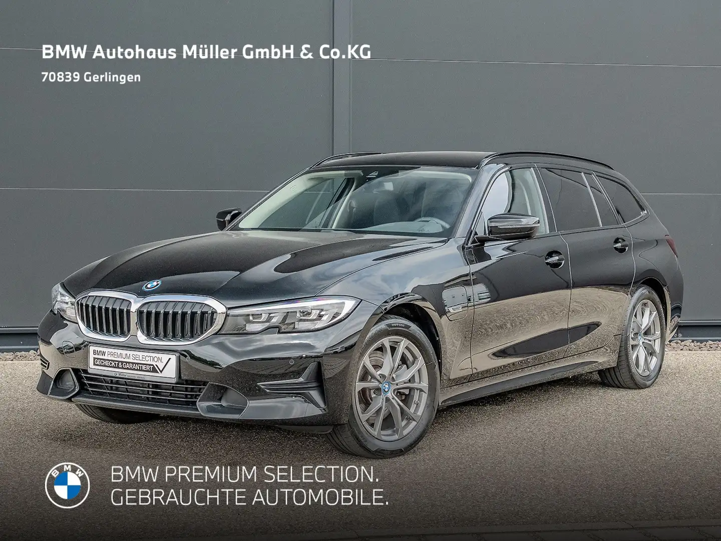 BMW 320 eA Touring Sport Line DAB Navi PDC 1VB Sitzh Fekete - 1