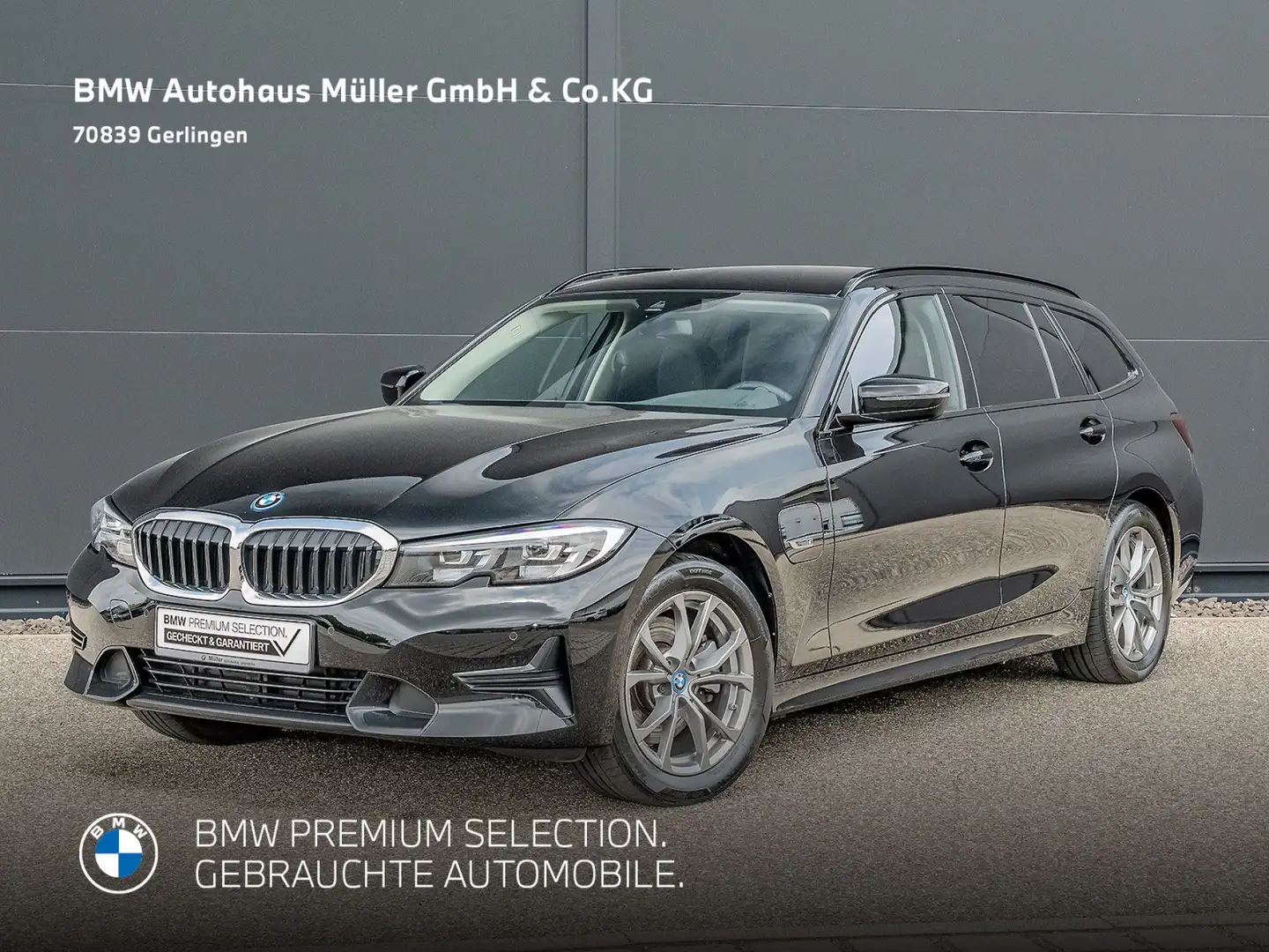 BMW 320 eA Touring Sport Line DAB Navi PDC 1VB Sitzh Fekete - 2