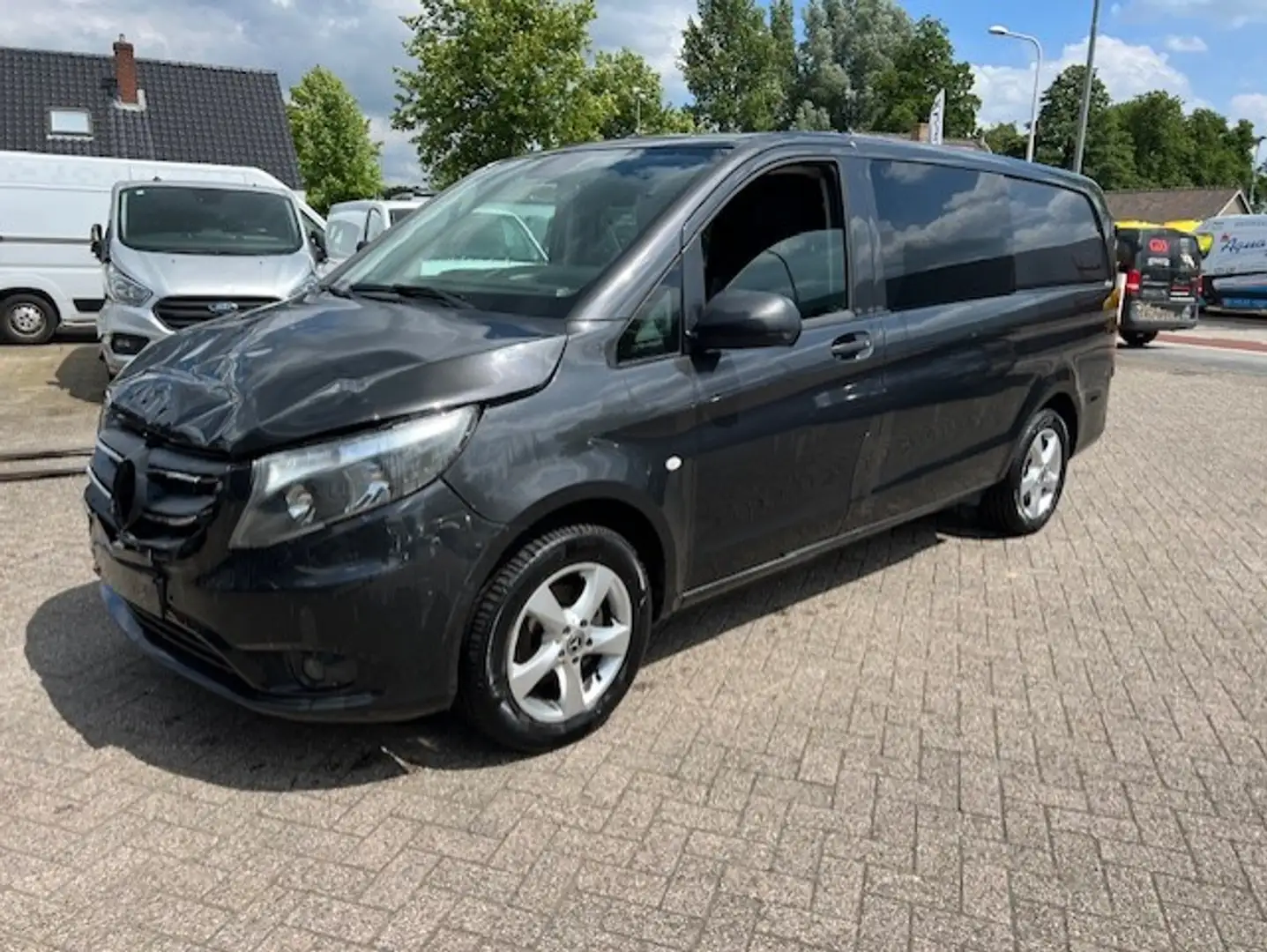 Mercedes-Benz Vito 116 CDI 120KW Lang DC 5P AIRCO KLIMA NAVI Grijs - 1