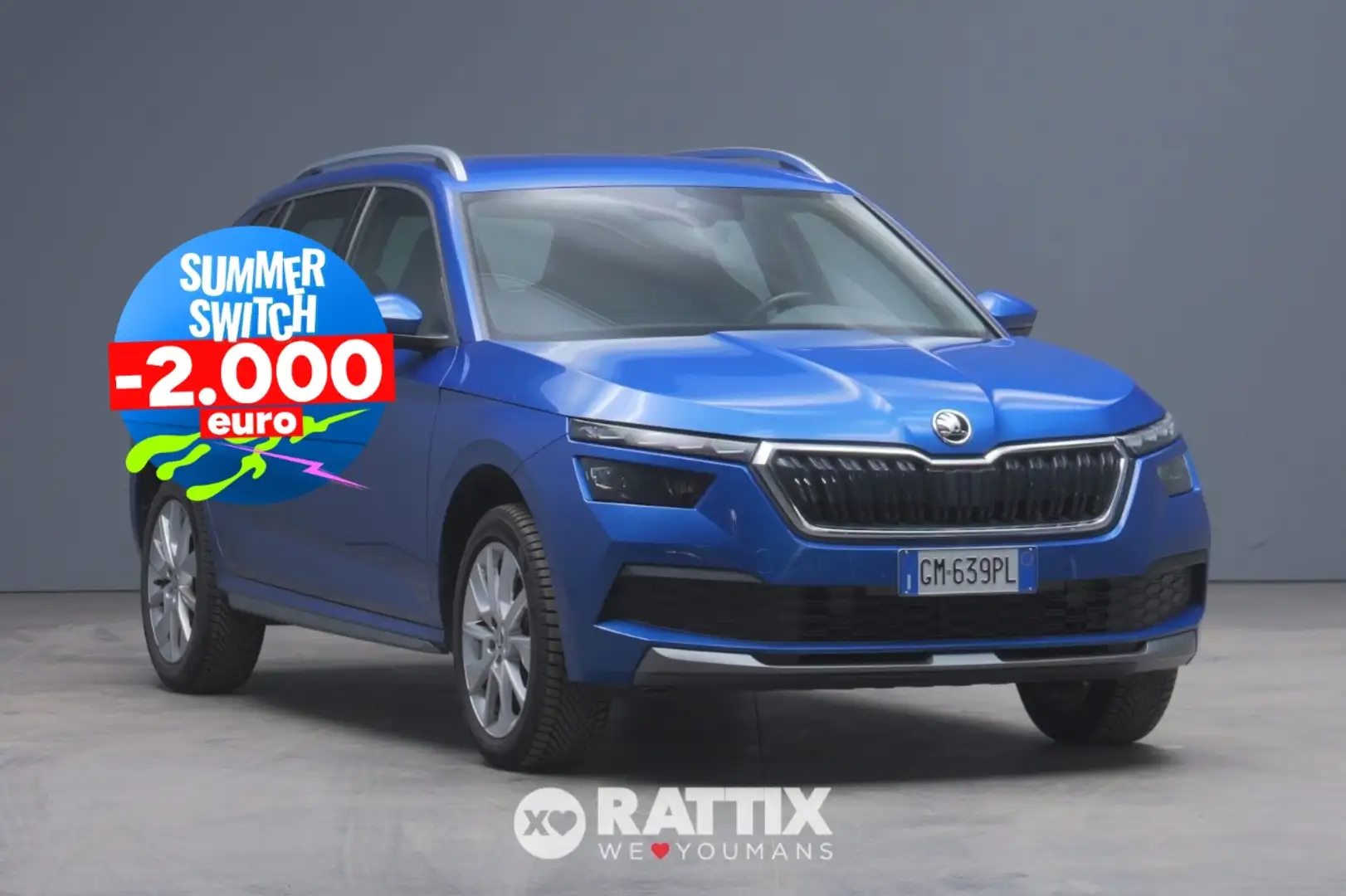 Skoda Kamiq 1.0 TSI 110CV Style DSG Blu/Azzurro - 1
