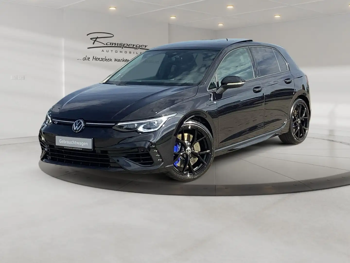 Volkswagen Golf VIII 2.0 TSI DSG R ACC Matrix Pano Navi Kam Schwarz - 2