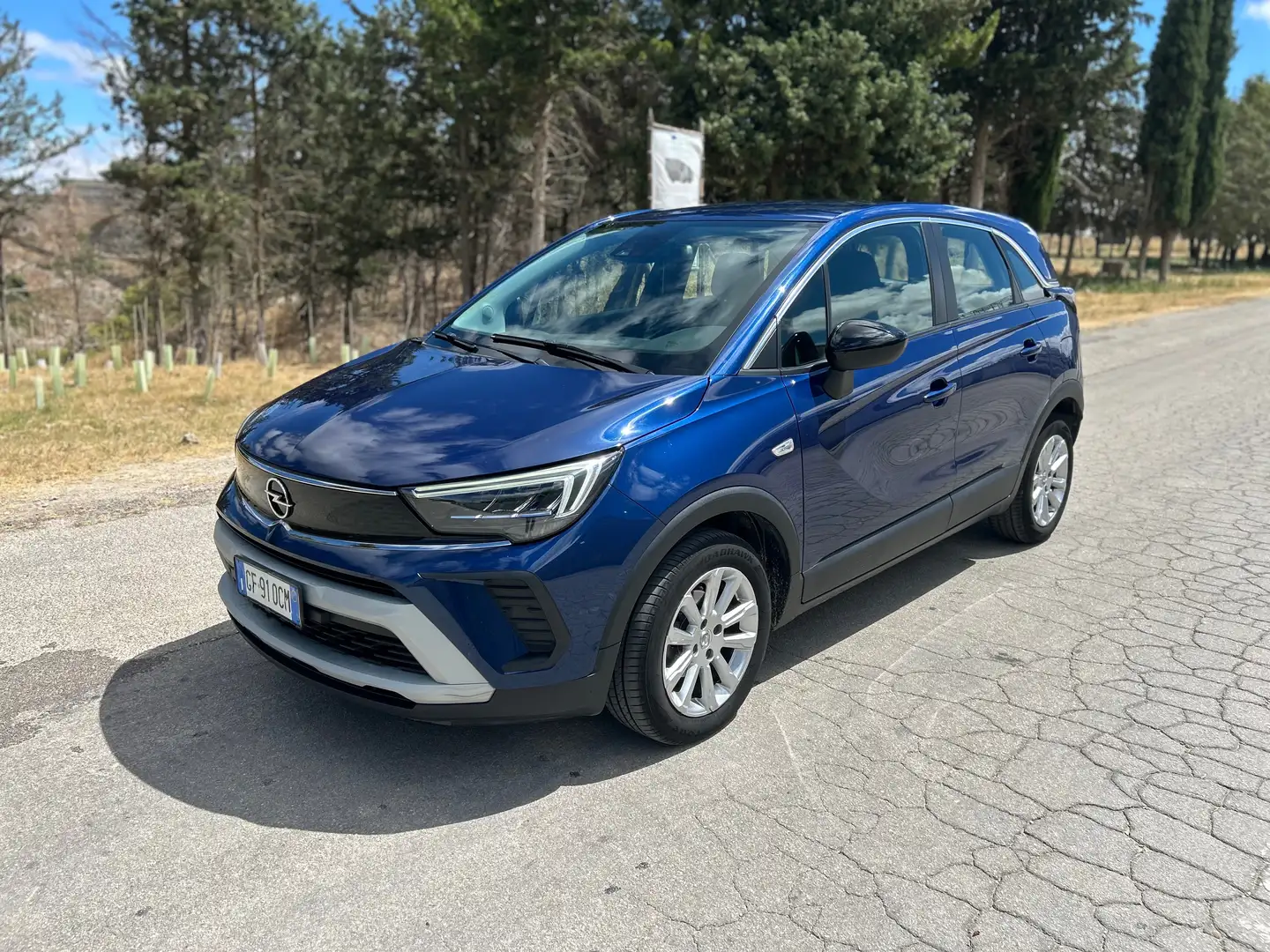 Opel Crossland X Crossland 2021 1.5 ecotec Elegance 110cv Blauw - 1