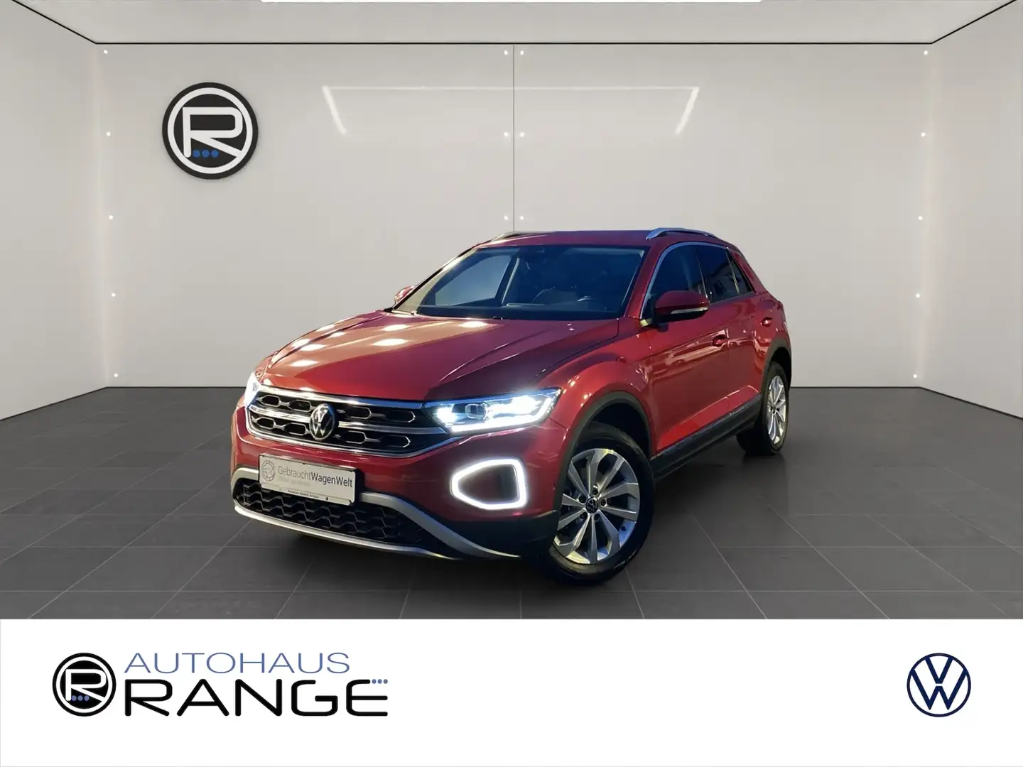 Volkswagen T-Roc 1.5 TSI Style *KAMERA SHZ* Rot - 1