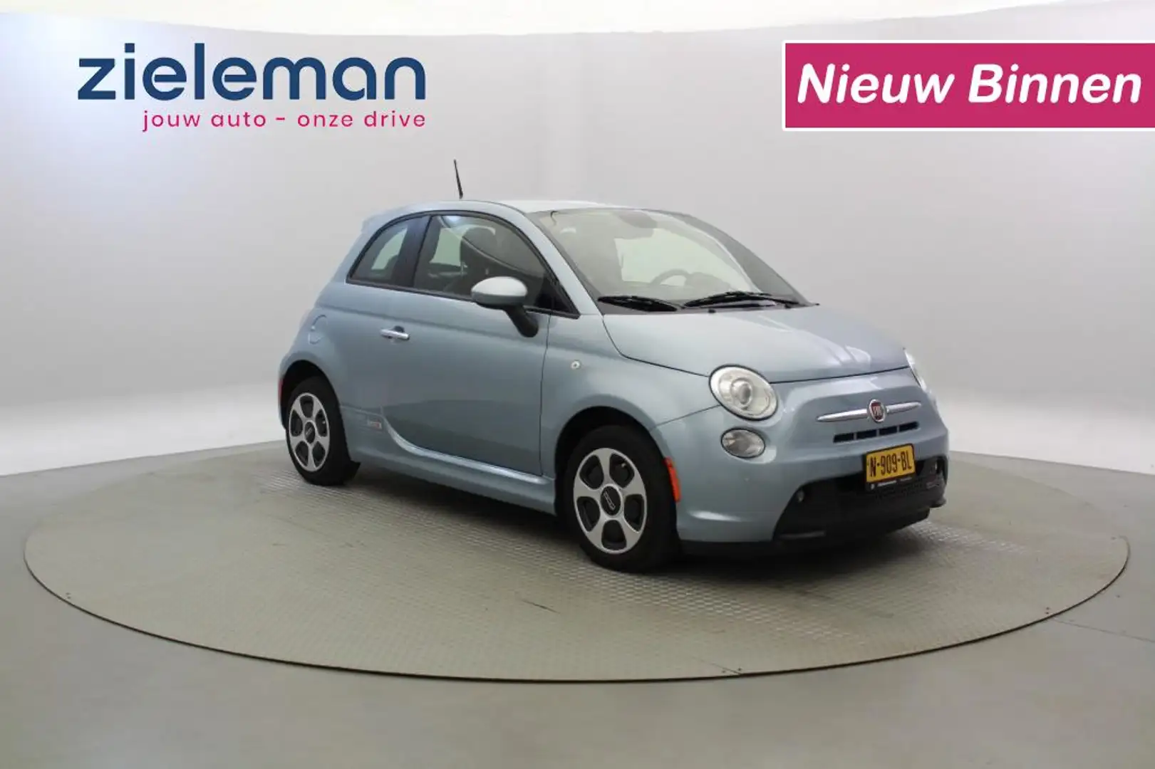 Fiat 500 electric 24 kWh - Airco, Xenon, Stoelverw. 500e, S Azul - 1