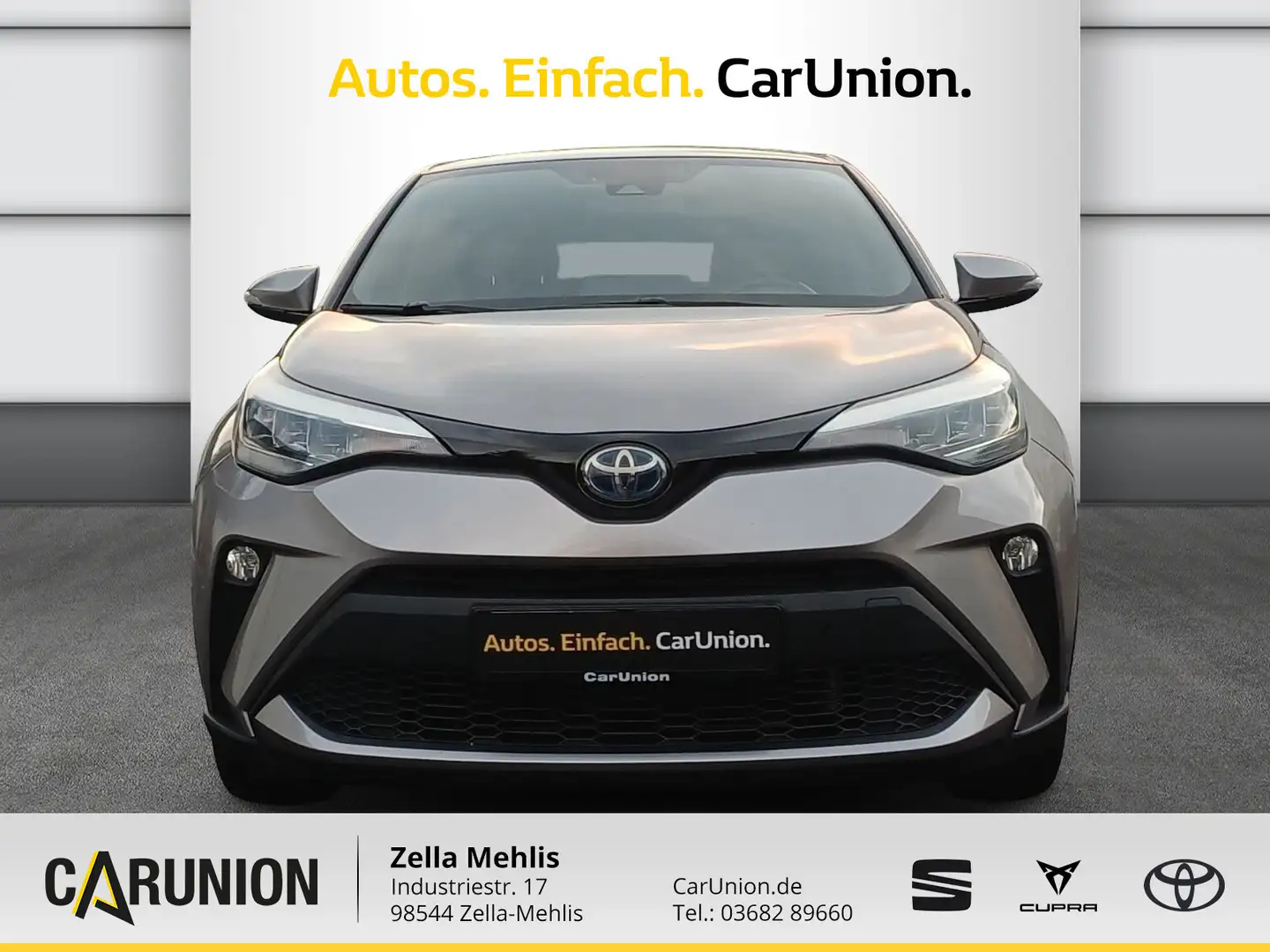 Toyota C-HR 2.0 HSD Team D *KLIMA*LED*KAMERA*NAVI*SITZH Silber - 2