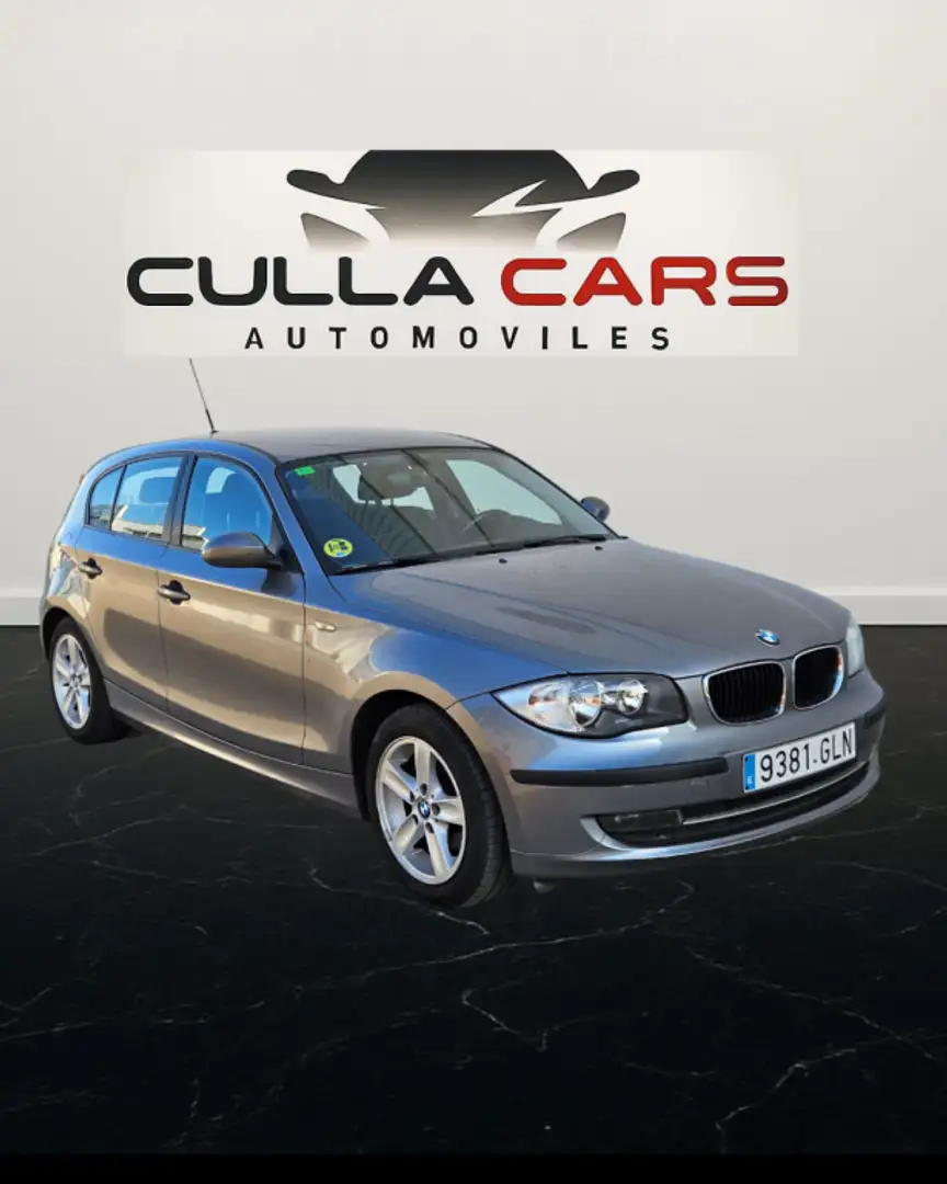 BMW 118 118d Gris - 1