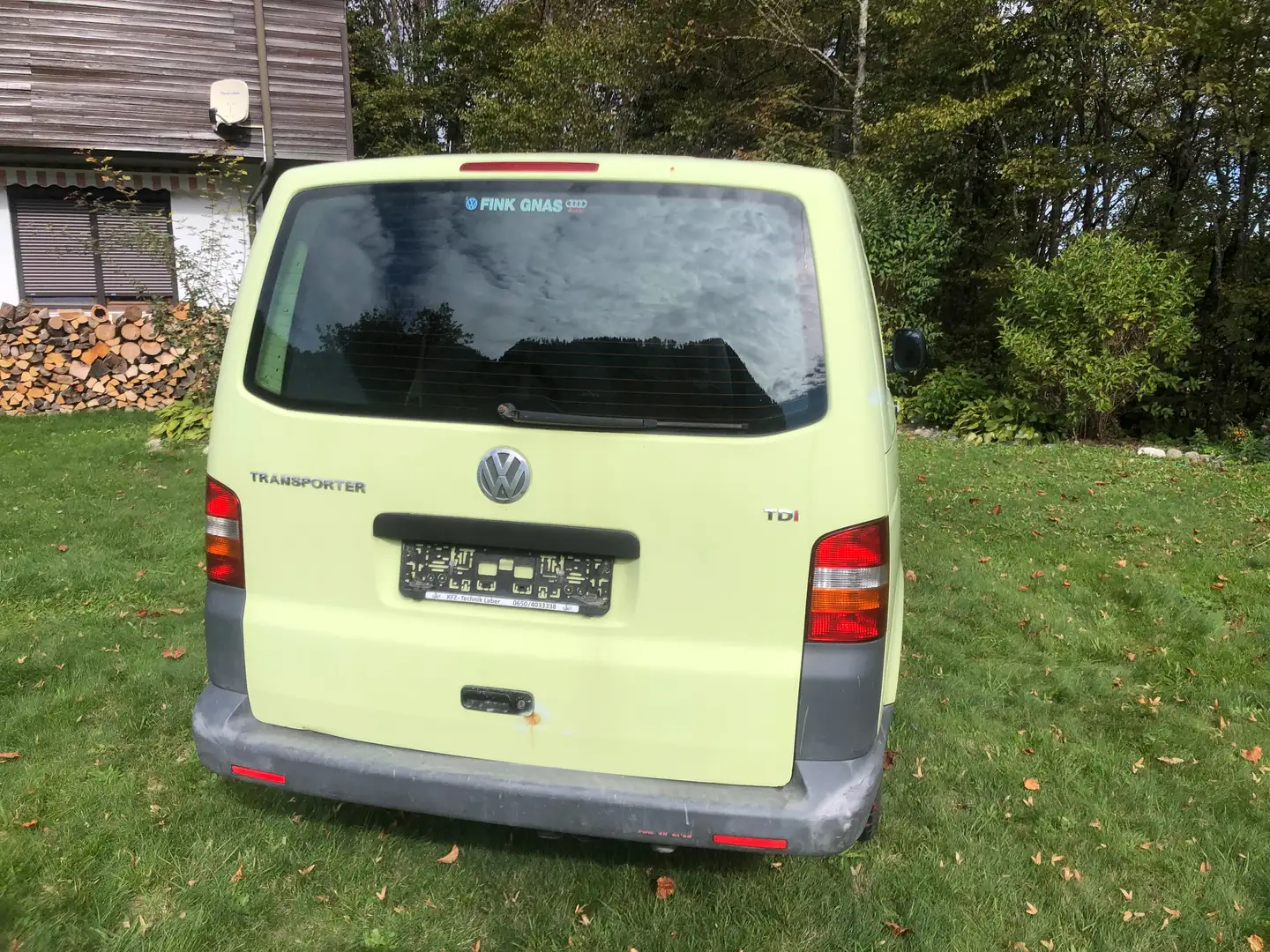 Volkswagen T5 1,9 TDI Gelb - 2