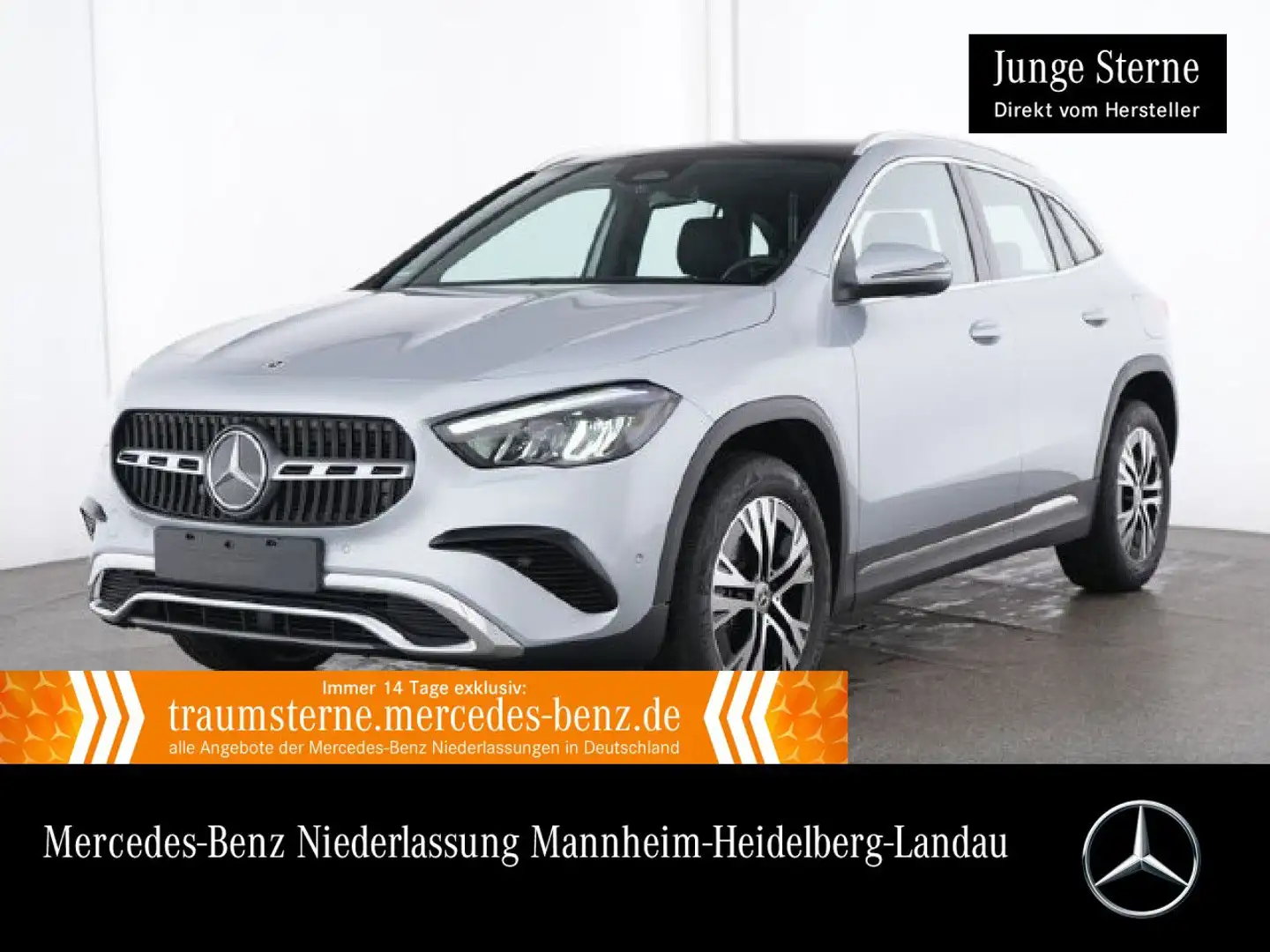 Mercedes-Benz GLA 200 PROGRESSIVE+PANO+LED+KAMERA+7G Silber - 1