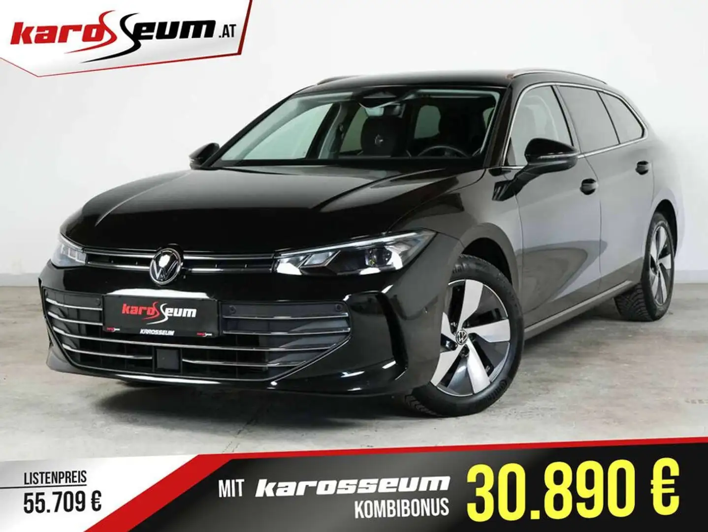 Volkswagen Passat eTSI Business | JUNGWAGEN | Anhängerkupp. Schwarz - 1