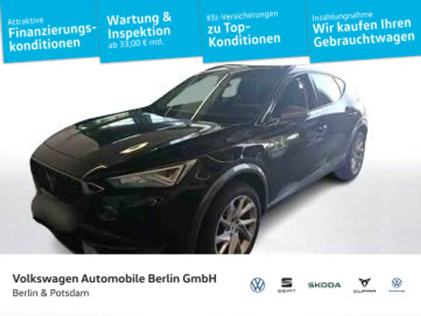 CUPRA Formentor 1.5 DSG TSI Navi LED Noir - 1