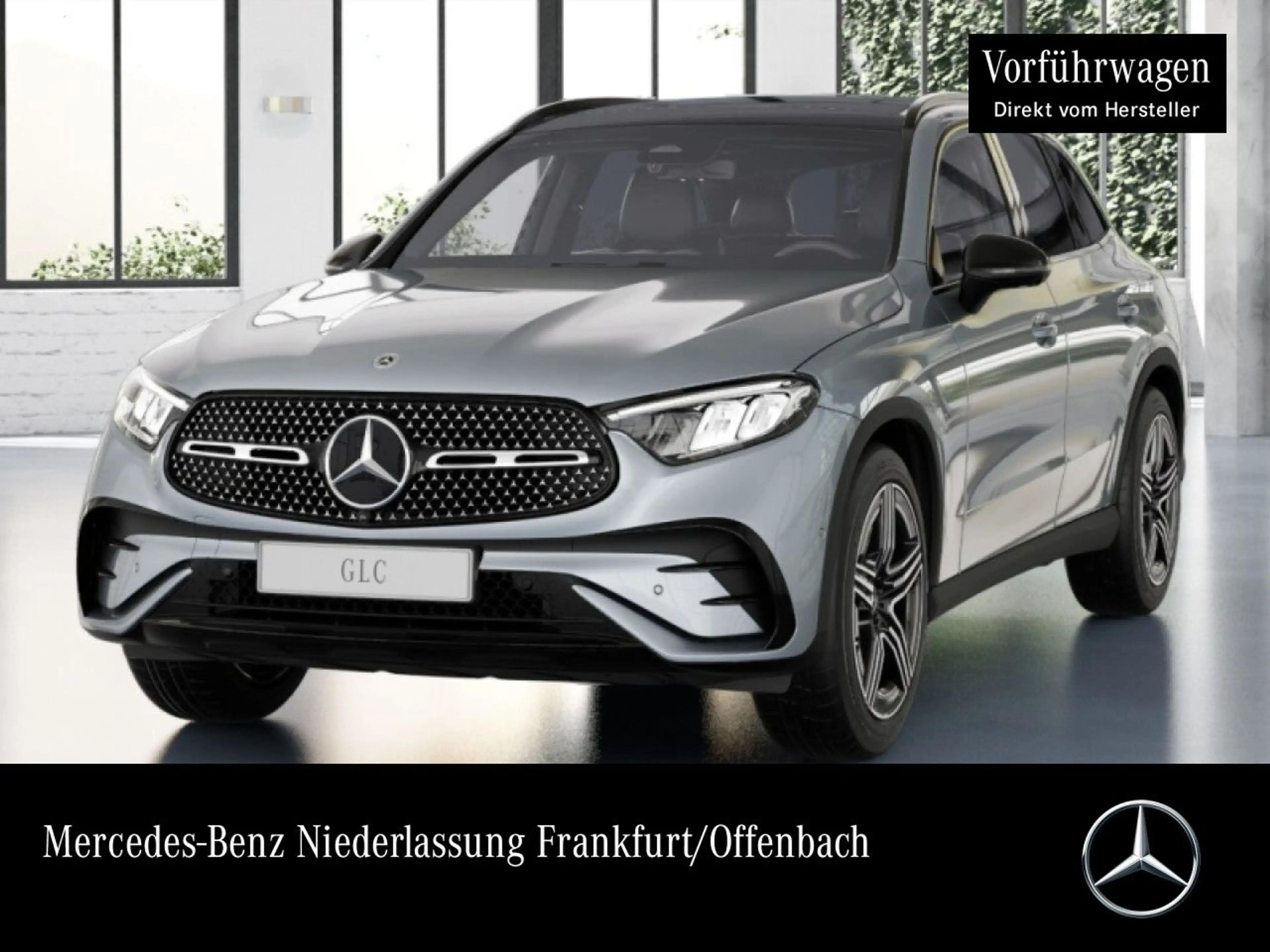 Mercedes-Benz GLC 200 4M AMG+NIGHT+PANO+360+AHK+LED+TOTW+KEYLESS