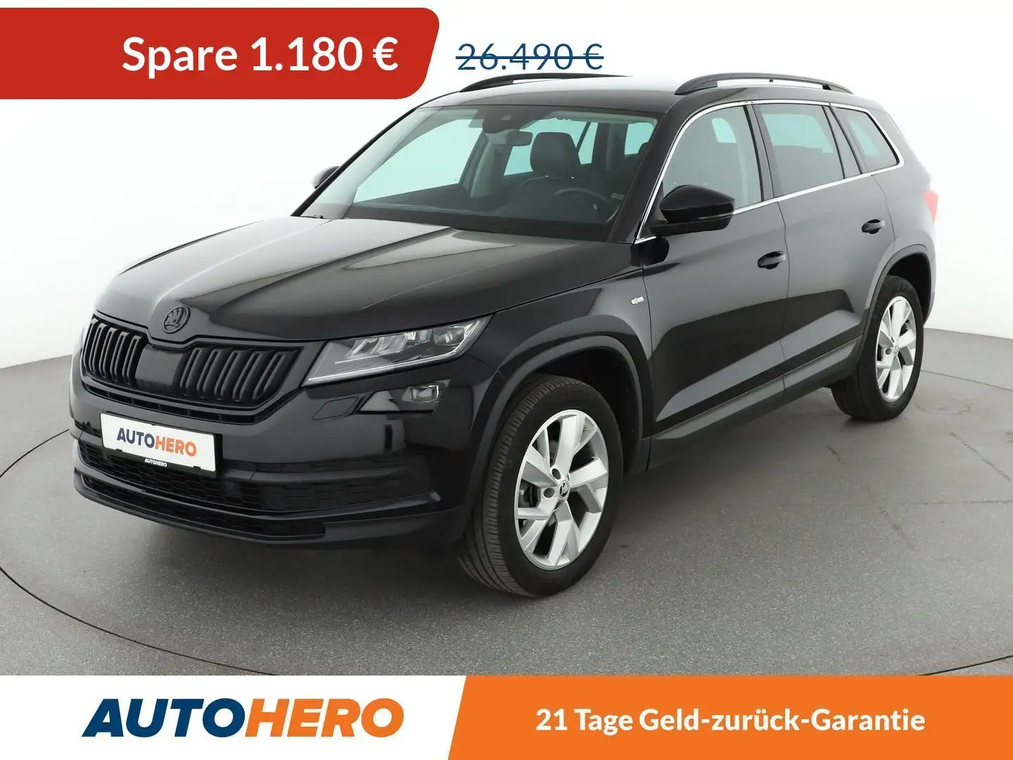 Skoda Kodiaq 1.5 TSI ACT Soleil Aut.*NAVI*CAM*LED*PDC*SHZ*ACC* Schwarz - 1
