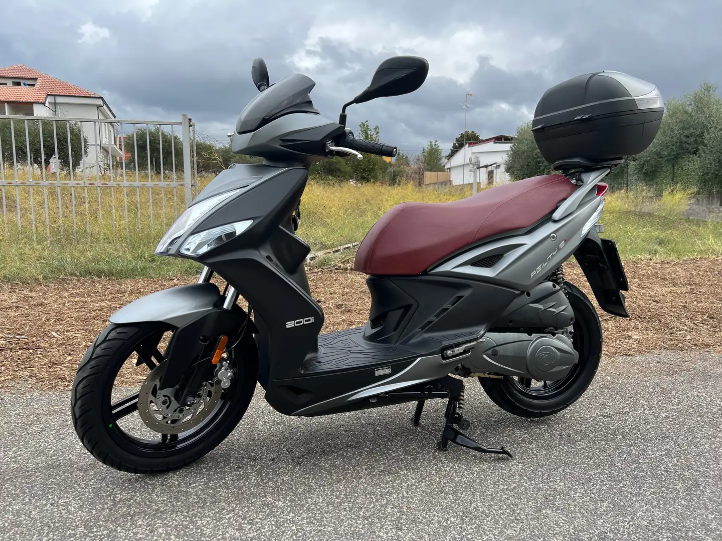 Kymco Agility 200 Grigio - 2