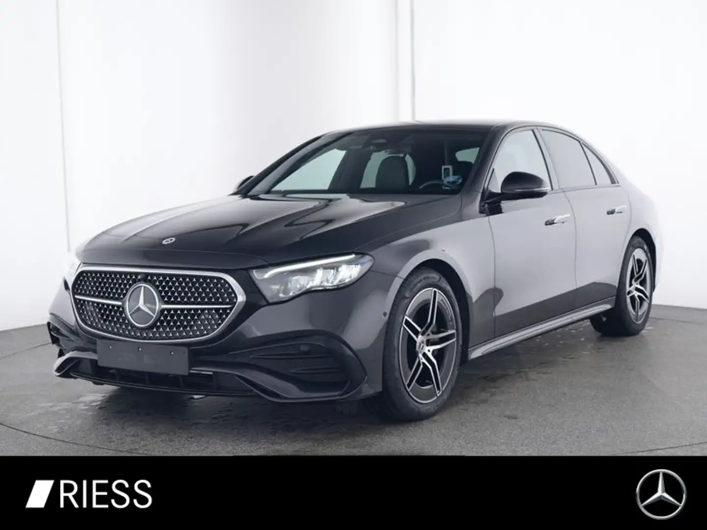 Mercedes-Benz E 220 d Limousine AMG SPORT NIGHT DISTR KAM LED Gris - 1