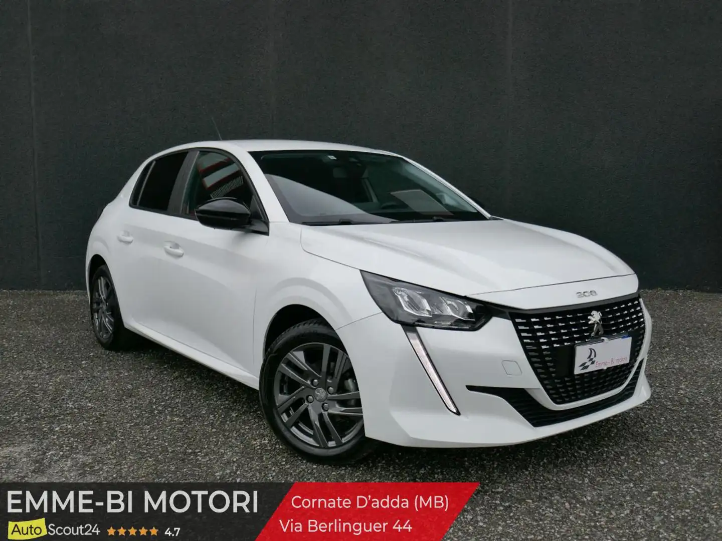 Peugeot 208 PureTech 75 Stop&Start 5 porte Active Pack Weiß - 2