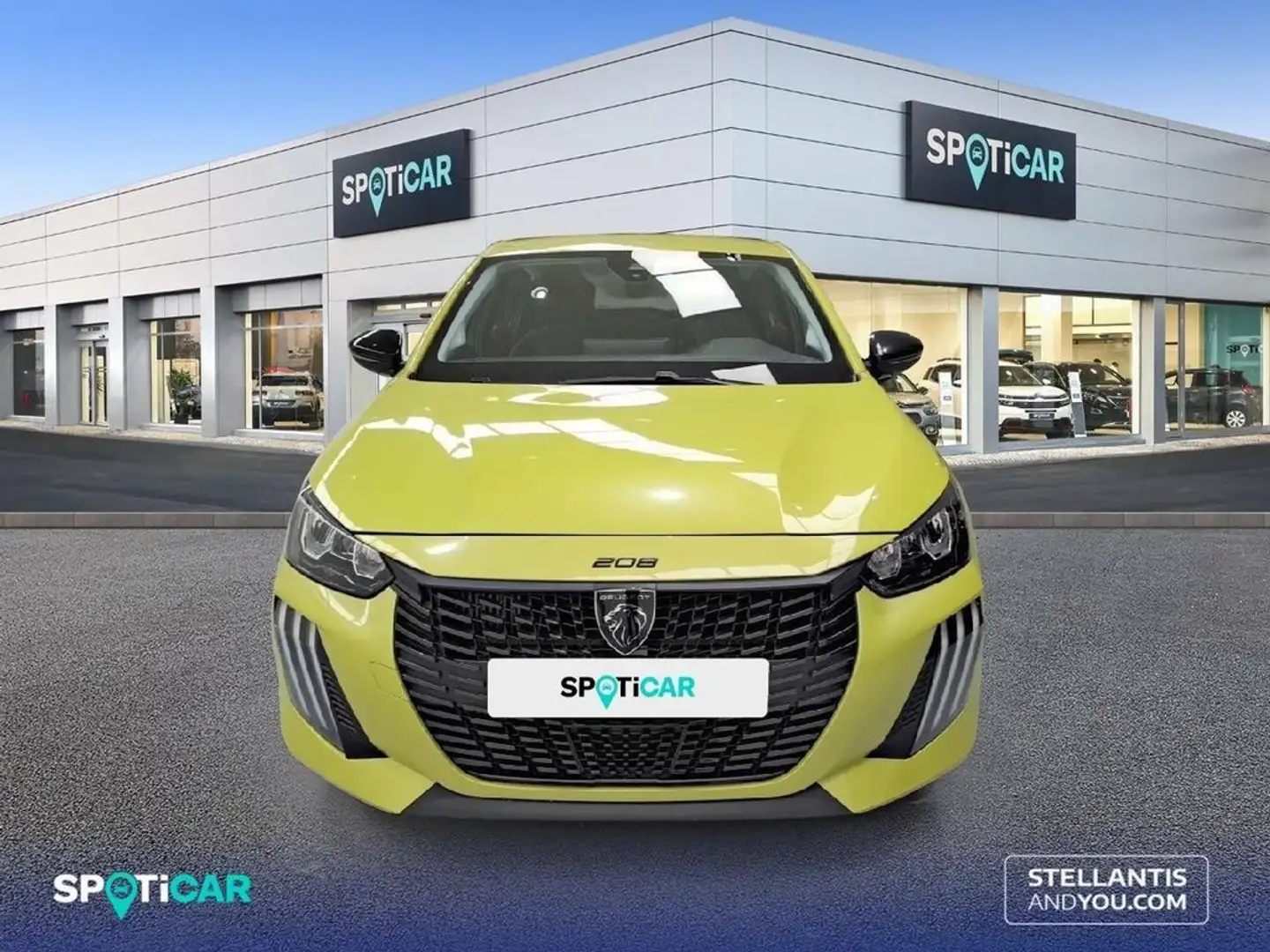 Peugeot 208 Puretech 100 Active Jaune - 2