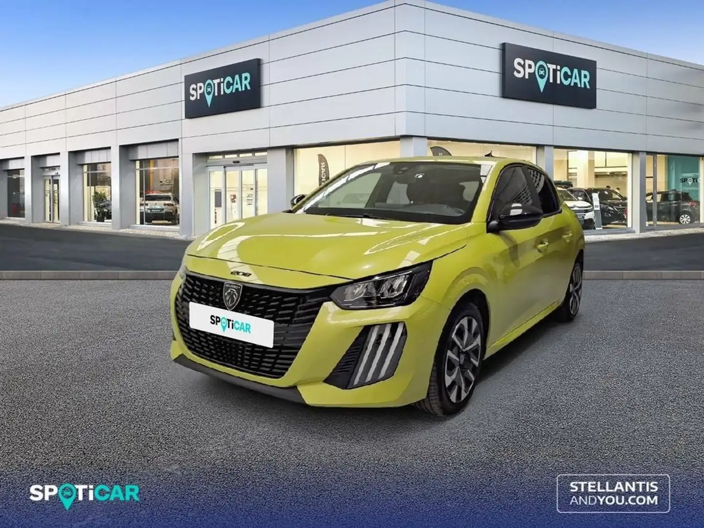 Peugeot 208 Puretech 100 Active Amarillo - 1