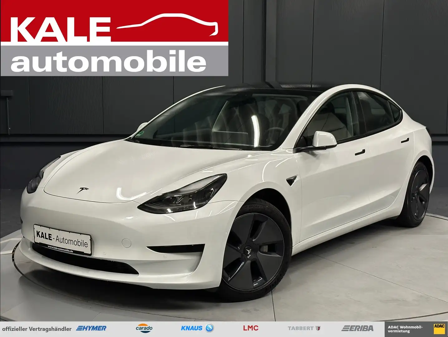 Tesla Model 3 *1.HAND*Akku 93%*PANORAMA* Weiß - 1