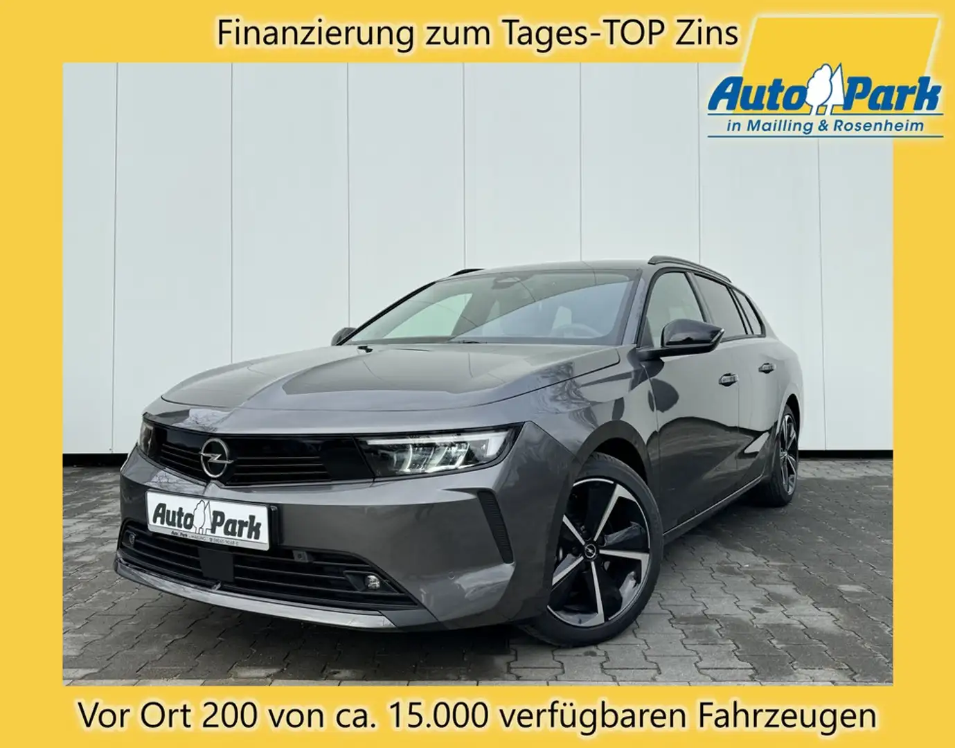 Opel Astra Sports Tourer 1.2 Turbo Aut. LED~180~SHZ~DAB Grau - 1