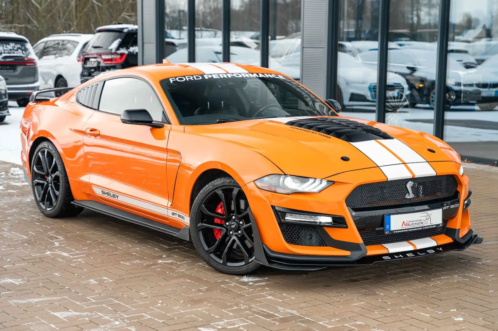 Ford Mustang GT 5.0 PREMIUM GT/SHELBY FC.LIFT VOLLLL! Orange - 1