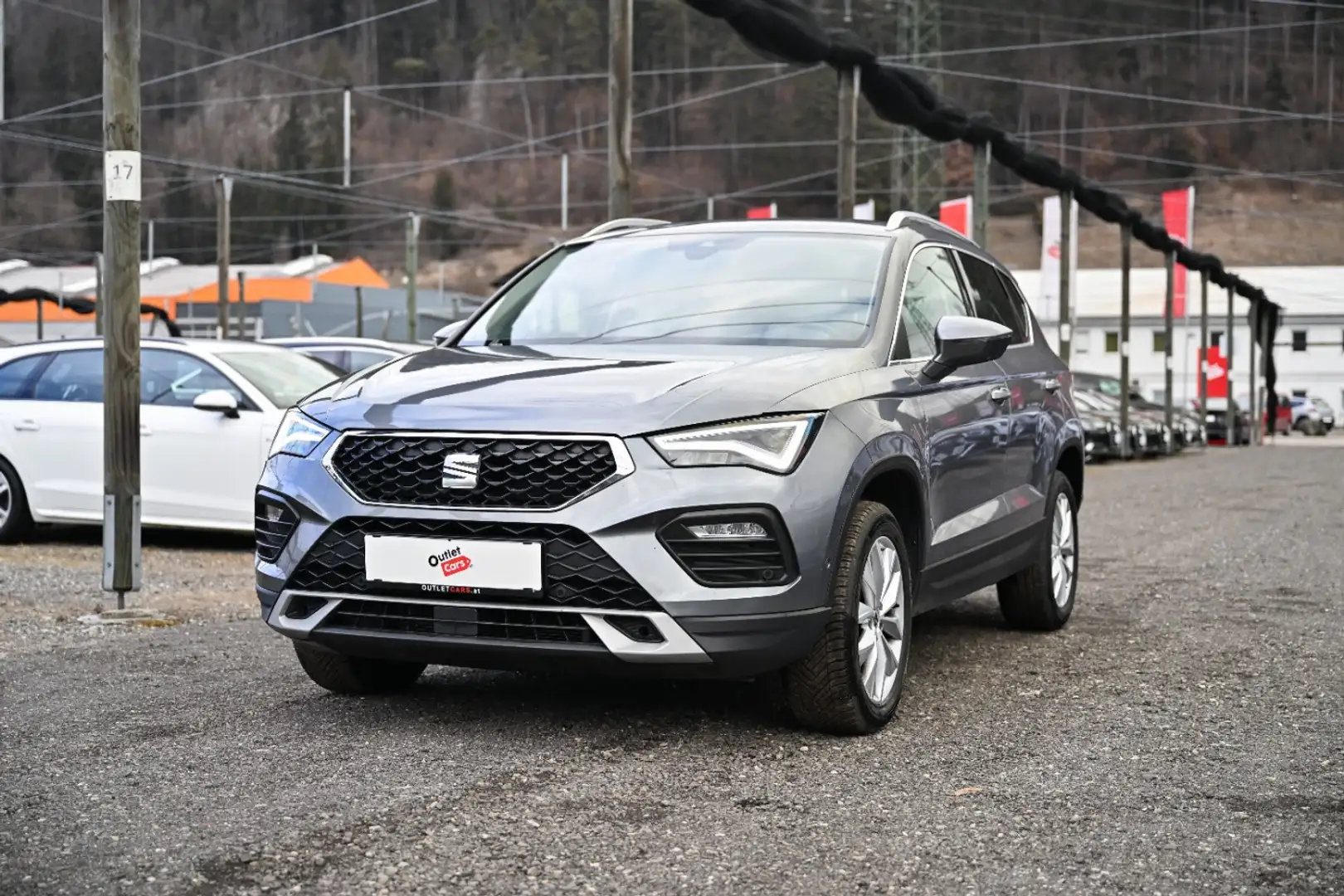 SEAT Ateca 2.0 TDI Style Aut. ASSIST+LED+NAV+RADAR+RFK Grau - 2