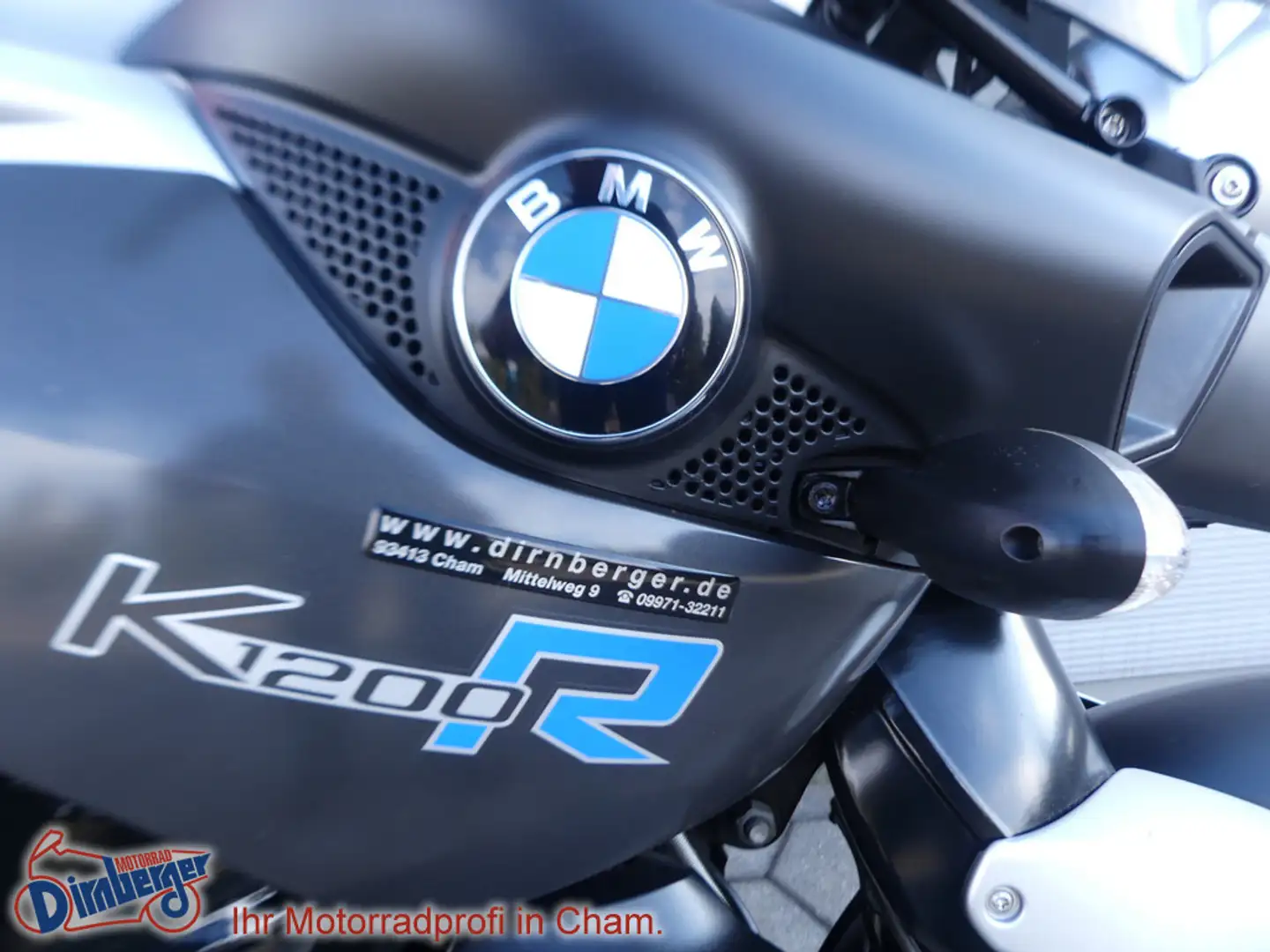 BMW K 1200 R Scheckh +bequemer Lenker +viel Zubeh Silber - 2