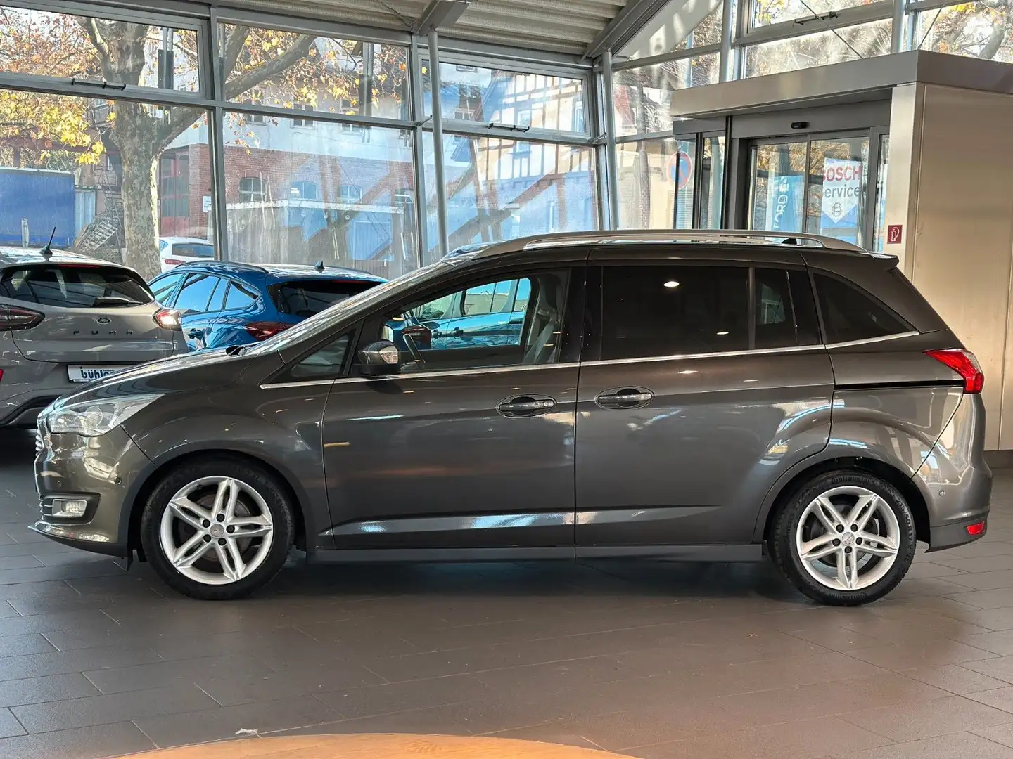 Ford Grand C-Max Grand C-MAX Titanium #AHK #NAVI #PP #WINTERPAKET Gris - 2