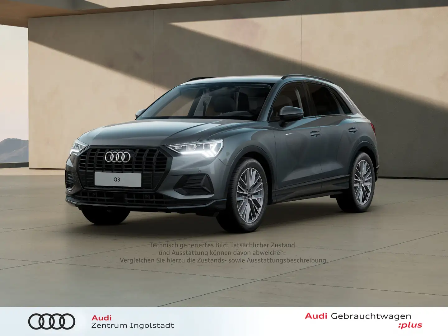 Audi Q3 35 TFSI NAVI+ LED AHK 19" ACC advanced Grau - 1